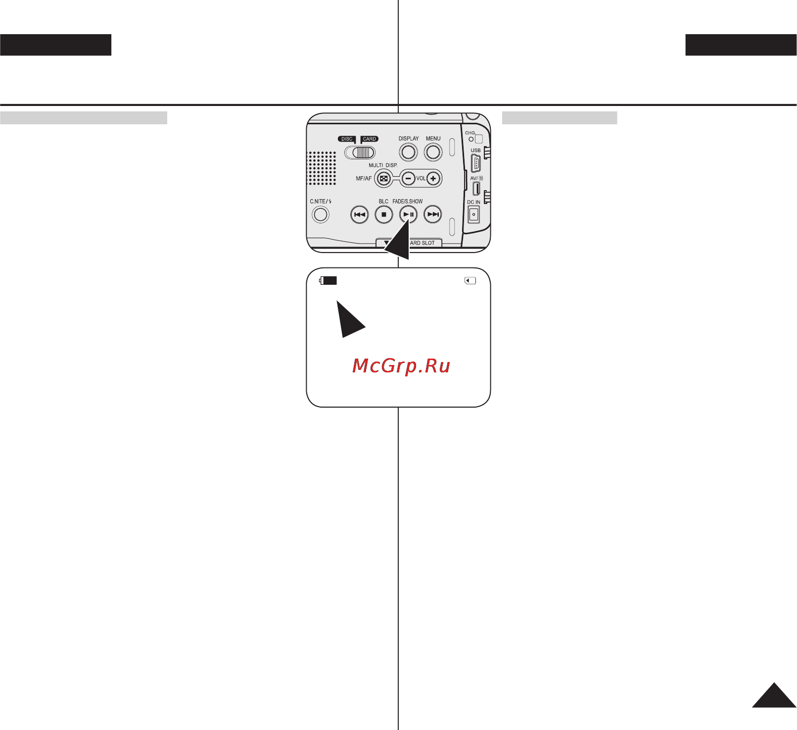 Samsung VP-DC565WI [95/128] Режим цифровой фотокамеры