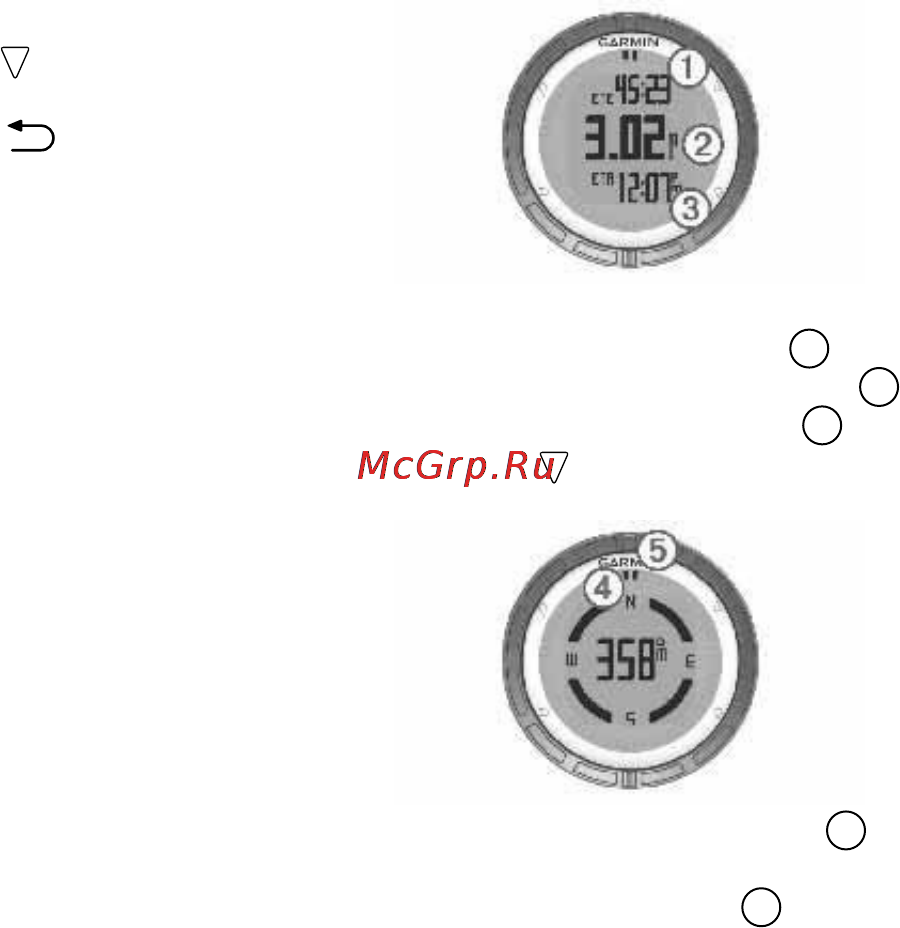 Garmin Quatix [6/24] Навигация к маршрутной точке