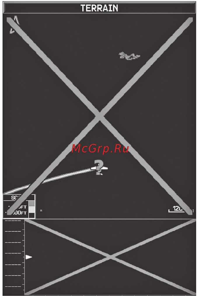 Garmin GPSMAP 695 [143/192] Изображение опасности при потере местоположения gps