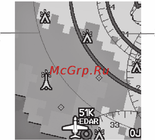 Garmin GPSMAP 695 [77/192] Умное воздушное пространство
