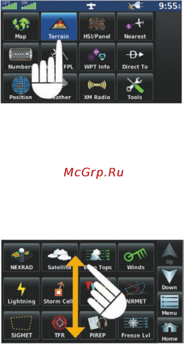 Garmin Aera 510 [24/177] Прокрутка