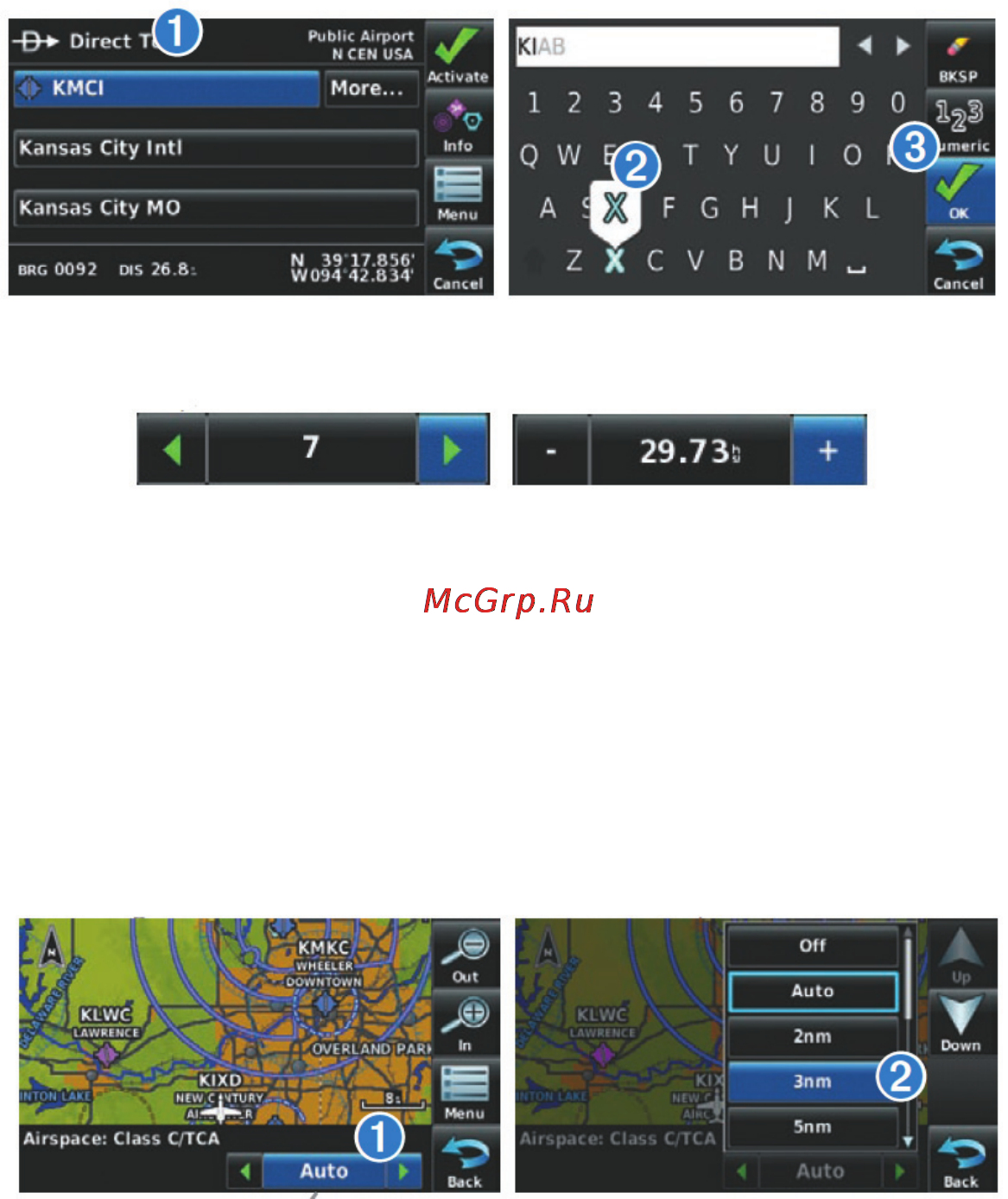 Garmin Aera 510 Инструкция по эксплуатации онлайн [26/177] 83821