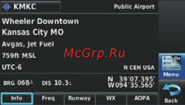 Garmin Aera 510 Инструкция по эксплуатации онлайн [73/177] 83821