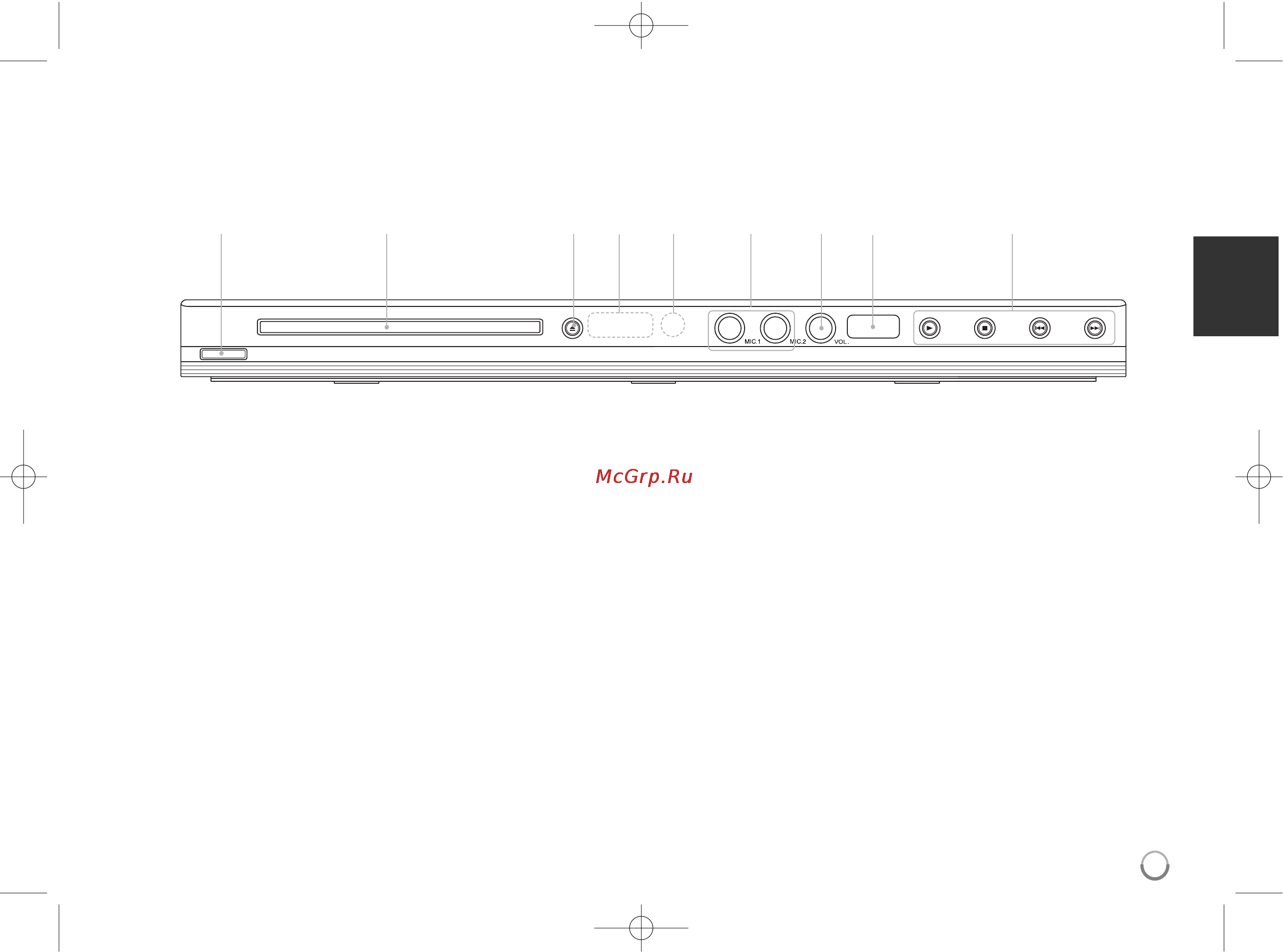 LG DNK-899 [7/16] Основной блок