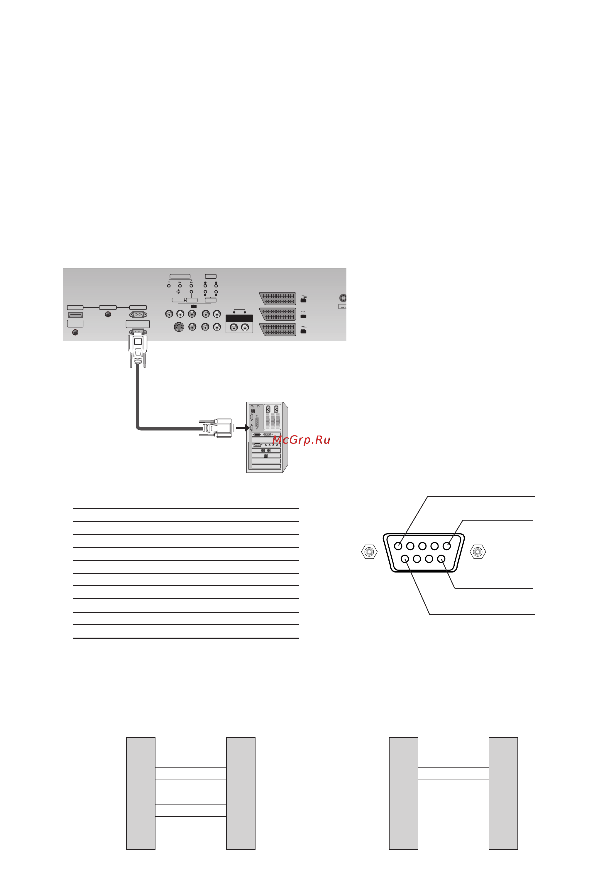 LG 42PX4RV [35/48] Установка внешнего контрольного устройства