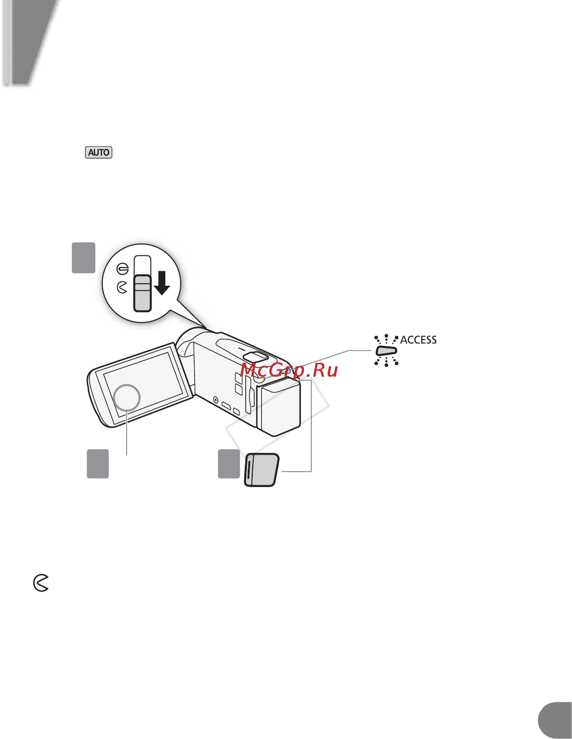 Canon HF R 406 (EU) [23/38] Съемка видеофильмов и фотографий
