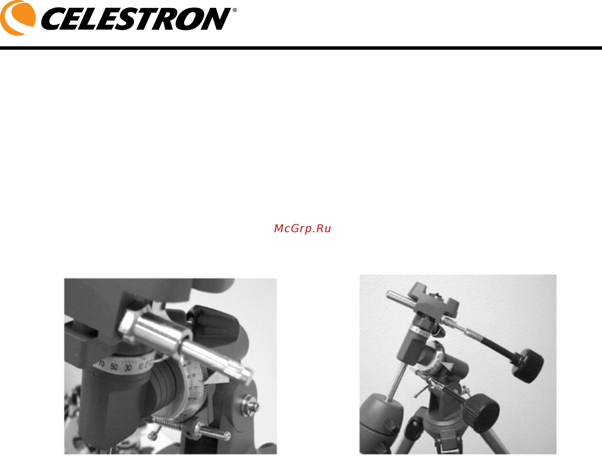 Celestron AstroMaster 130EQ [8/28] Установка трубы телескопа на монтировку