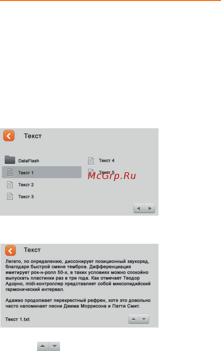 Shturmann Link 500GL (SIM-карта МТС) [30/53] Мультимедиа