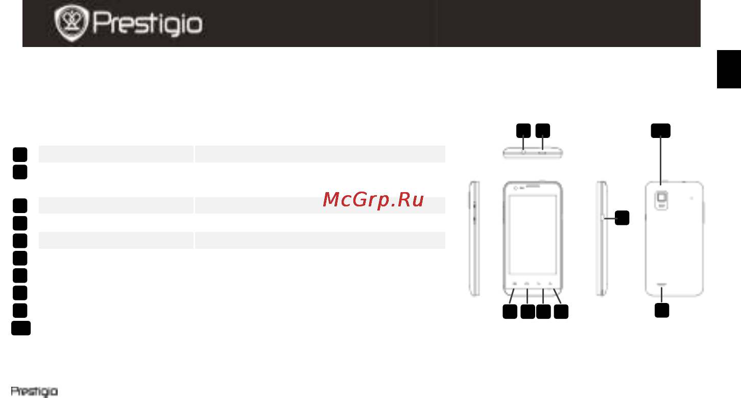Prestigio MultiPhone 4040 Dual Sim Инструкция по эксплуатации онлайн