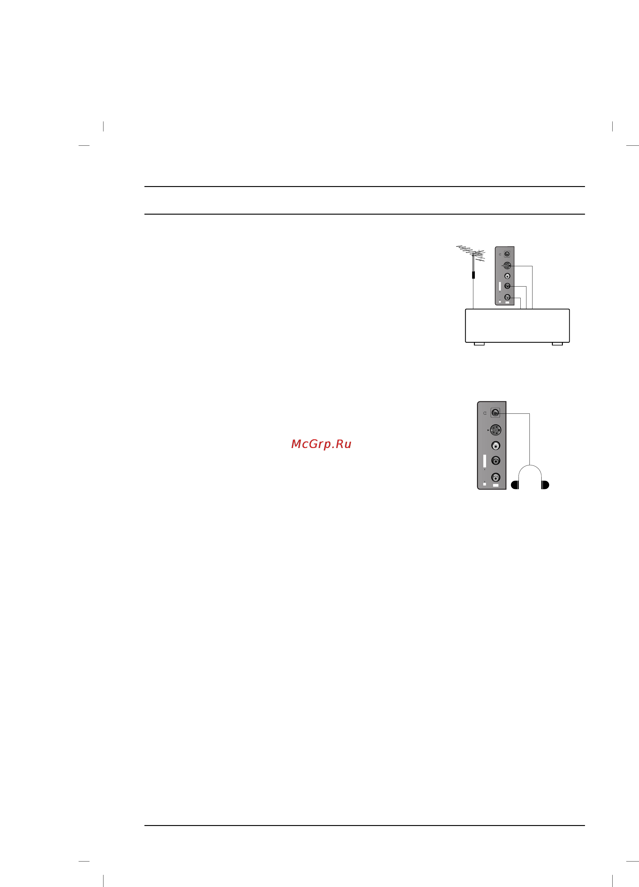 LG RZ-20LA66 [23/24] Подключение внешней аппаратуры