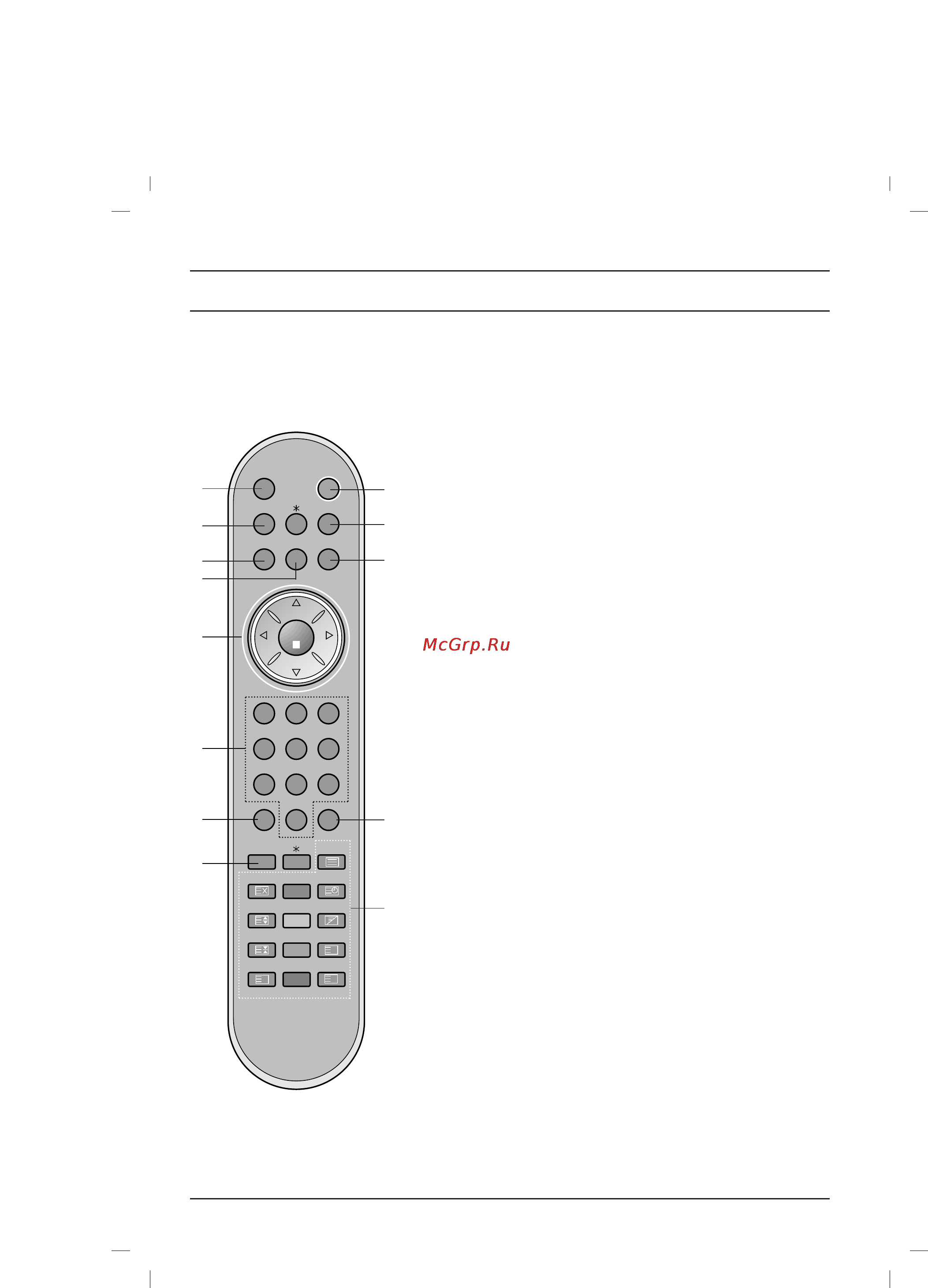 LG RZ-20LA66 [4/24] Местоположение и функции органов управления