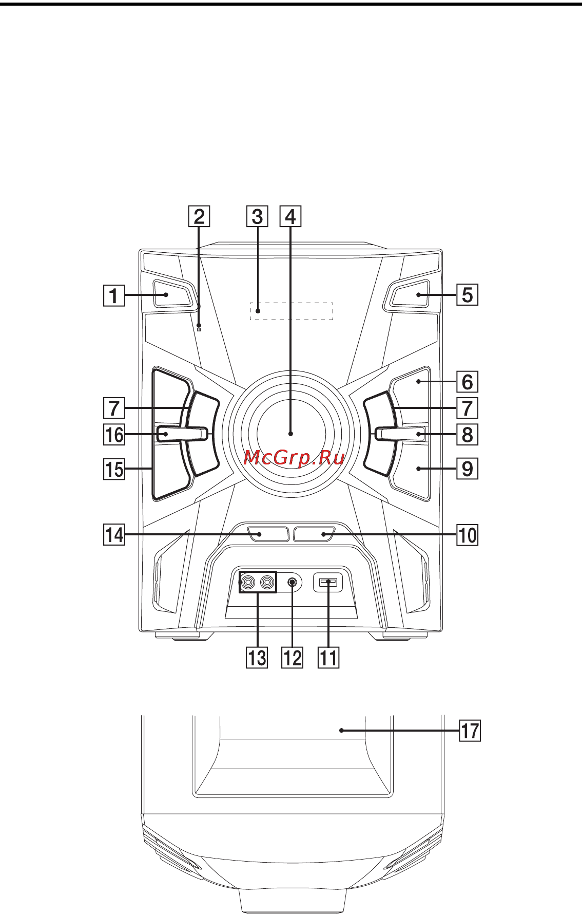 Sony MHC-EX660//C [38/64] Довідник із частин й елементів керування