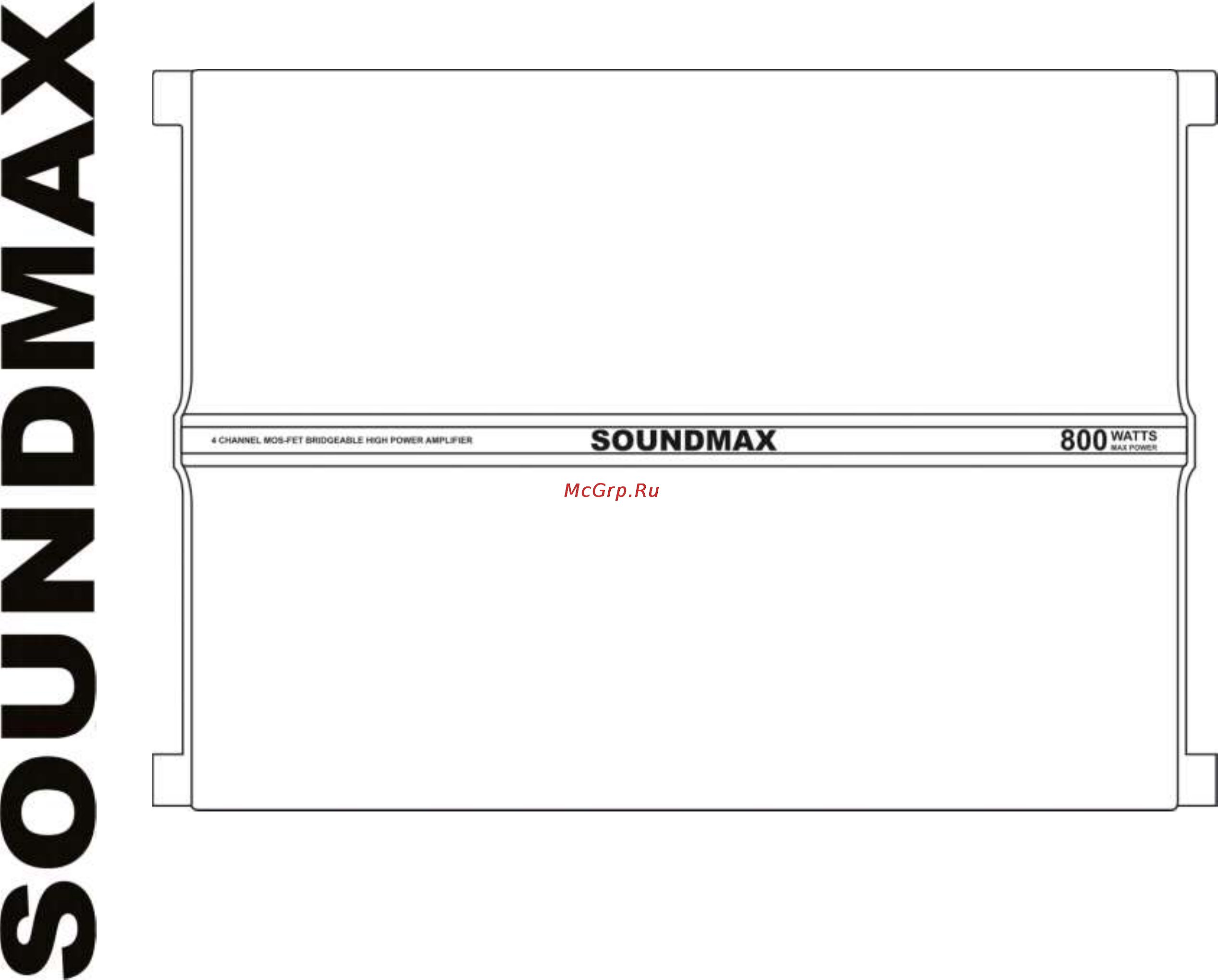 Soundmax SM-SA1004 Black Инструкция по эксплуатации онлайн