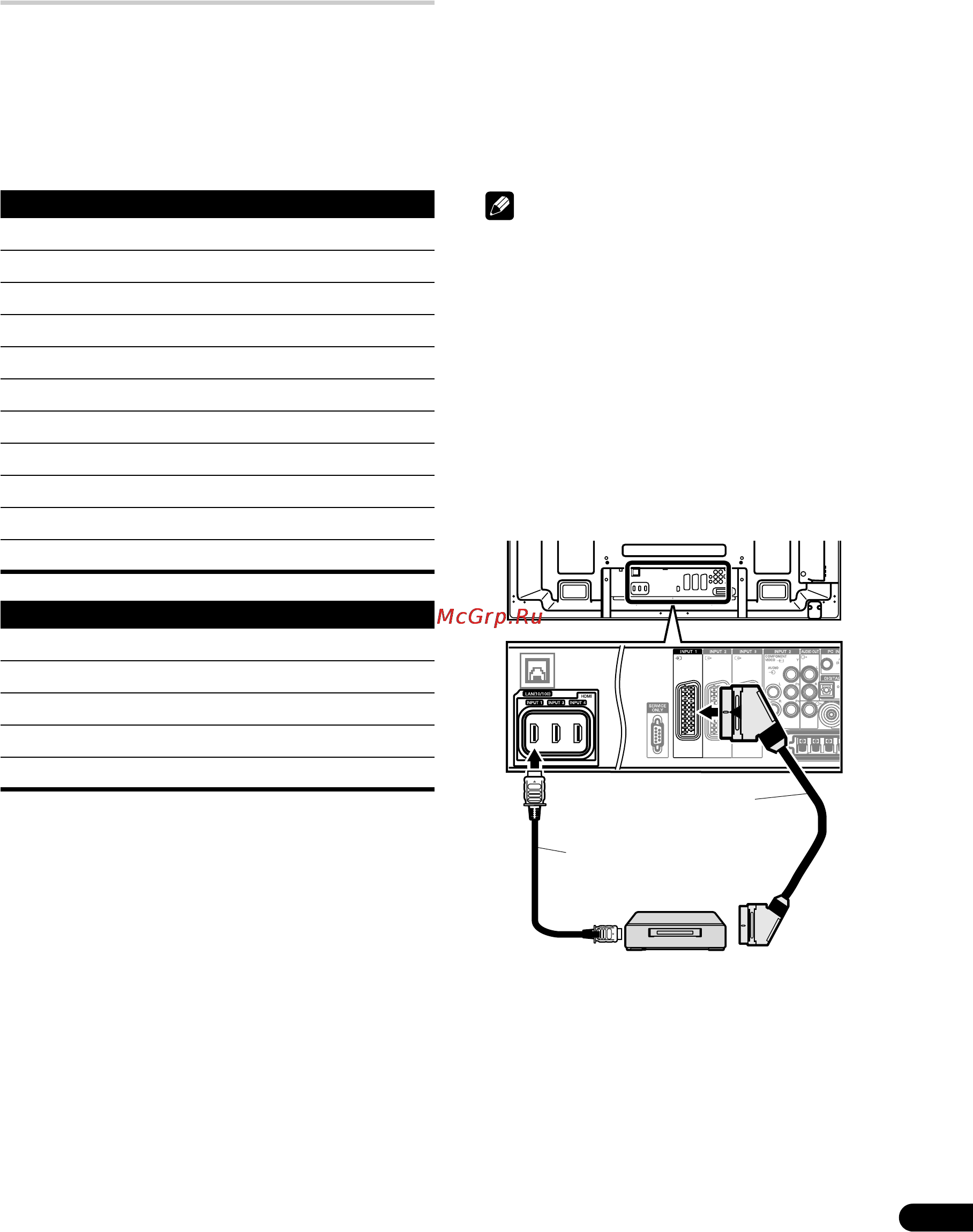 Pioneer PDP-LX6090 H [65/109] Использование входа hdmi