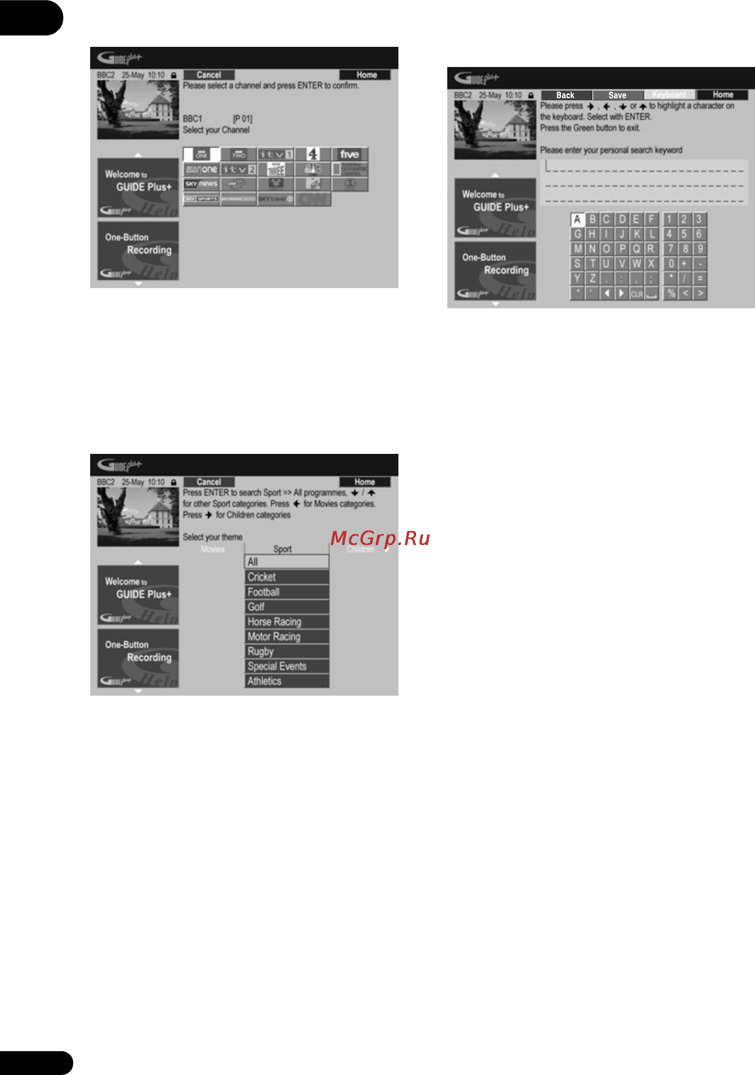 Pioneer DVR-560H-K [42/158] Область schedule