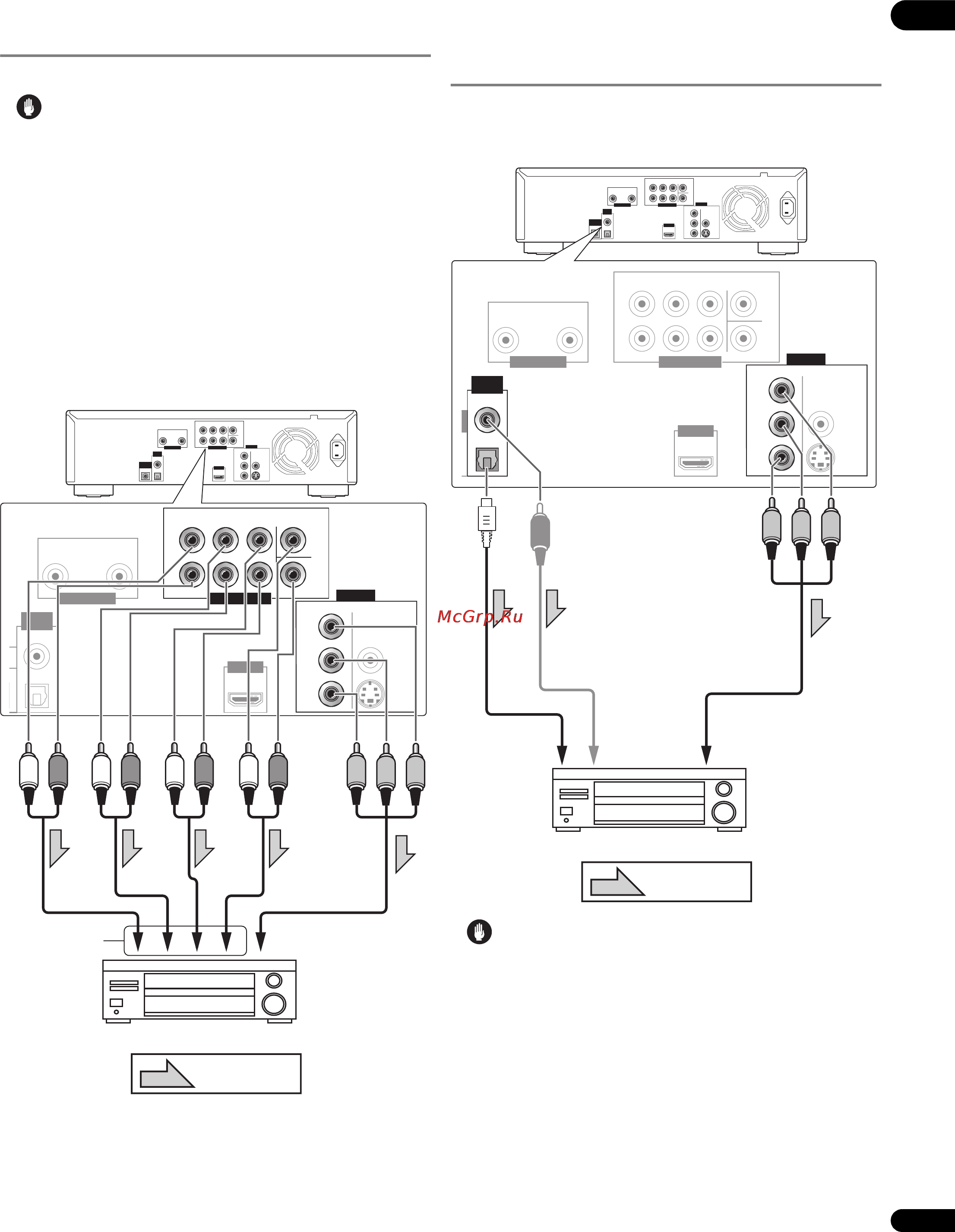 Pioneer BDP-51FD [17/72] Подключение с помощью отдельно продающегося цифрового аудиокабеля