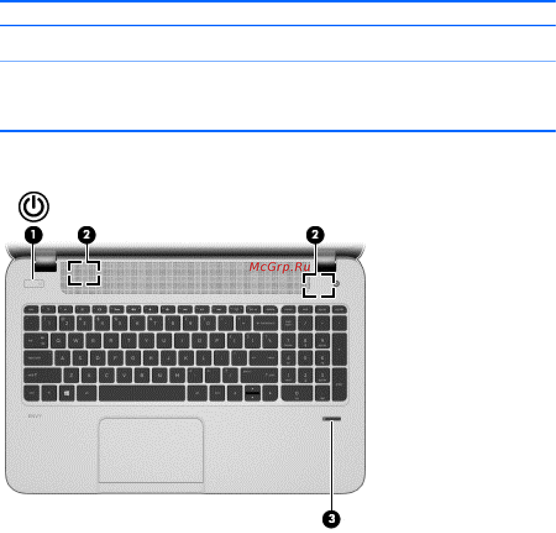 HP Envy 15-j003er E0Z25EA [22/102] Кнопки и динамики