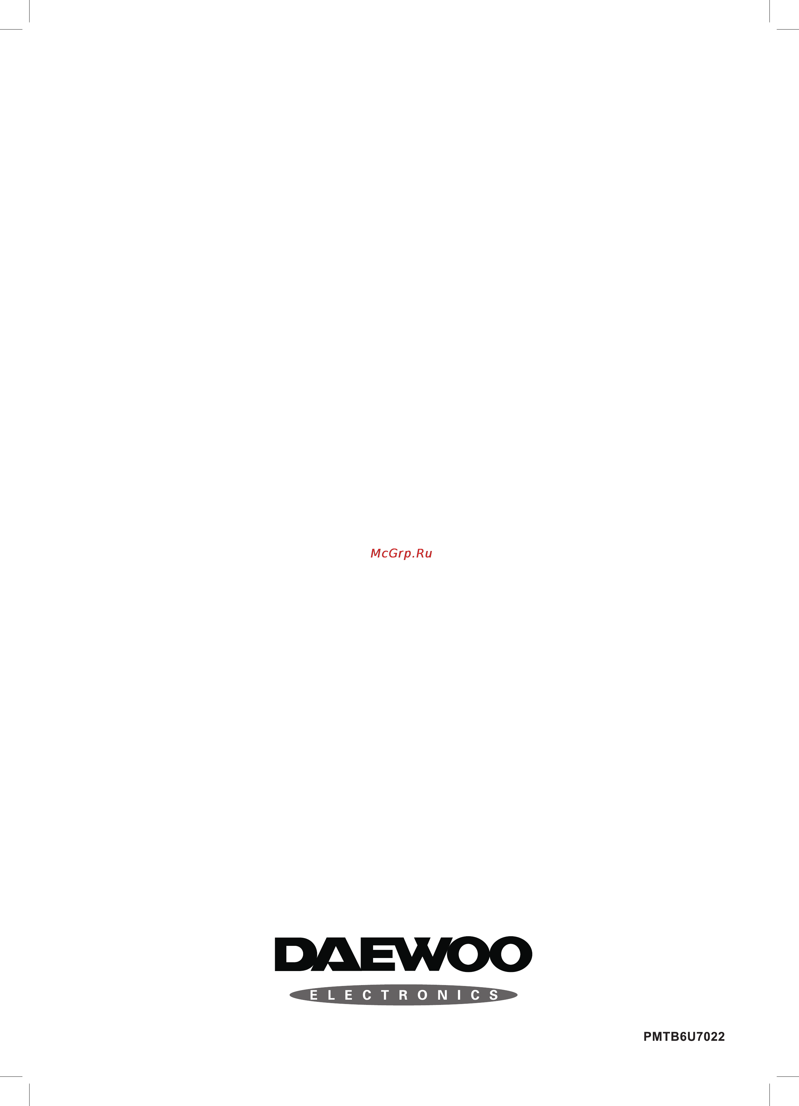 Daewoo Electronics DTH-29U7K-100D [19/19] Daewoo