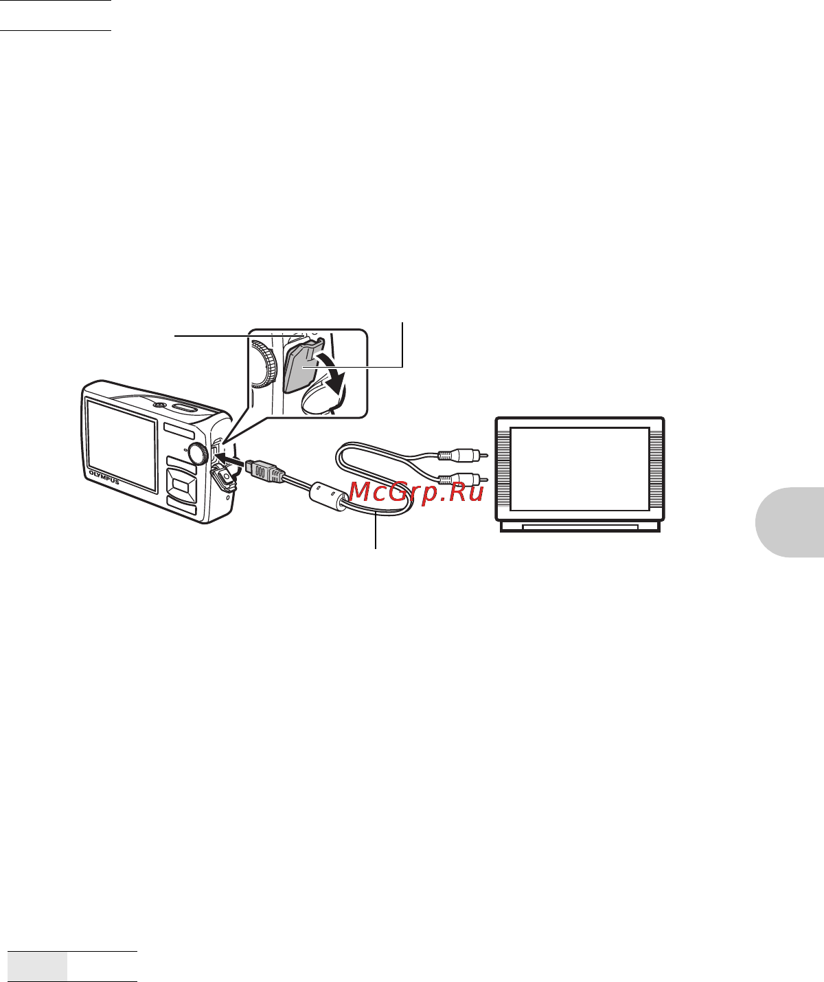 Olympus MJU-1010 [39/78] Просмотр снимков на экране телевизора