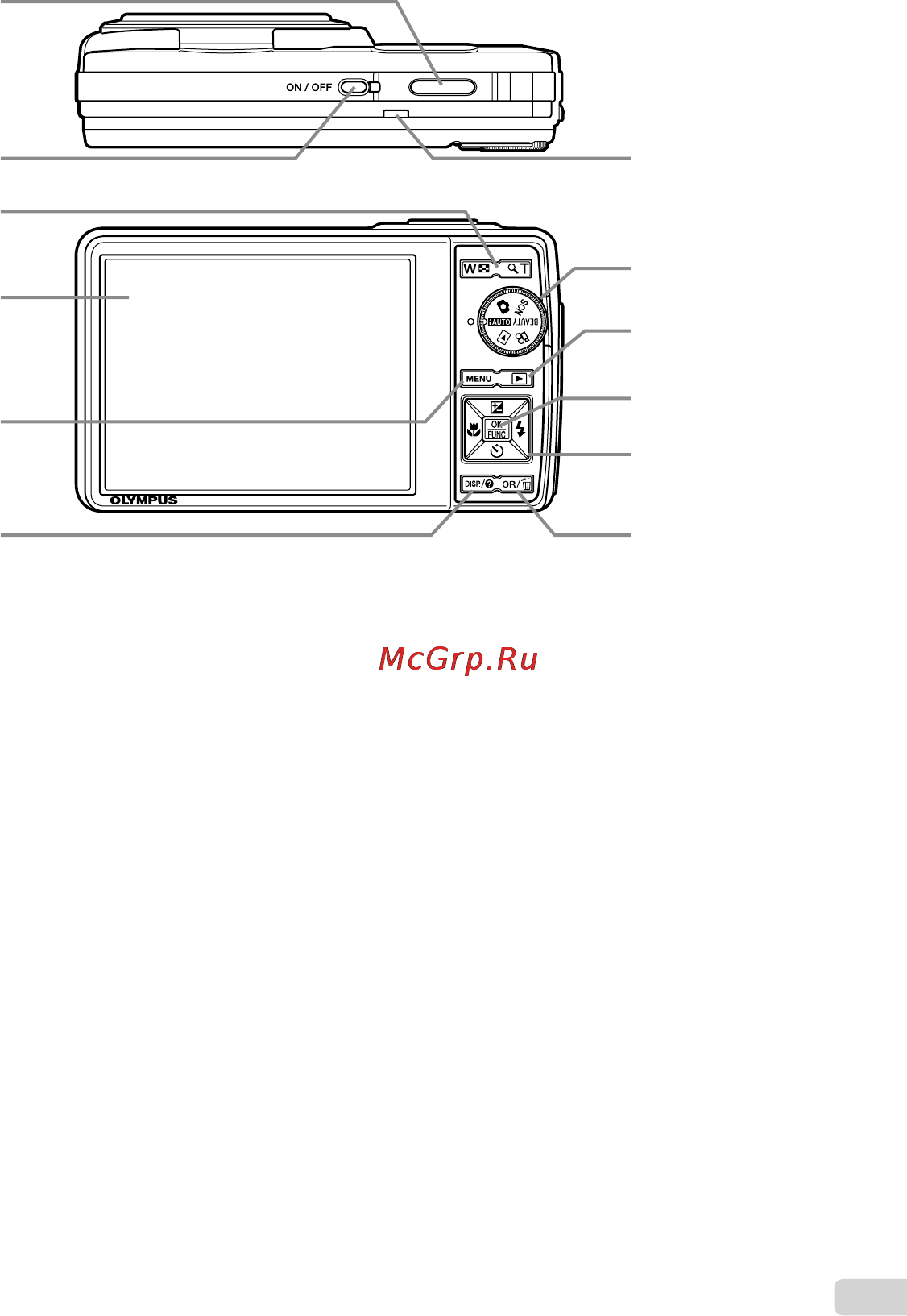 Olympus MJU-7020 Инструкция по эксплуатации онлайн [7/68] 84403