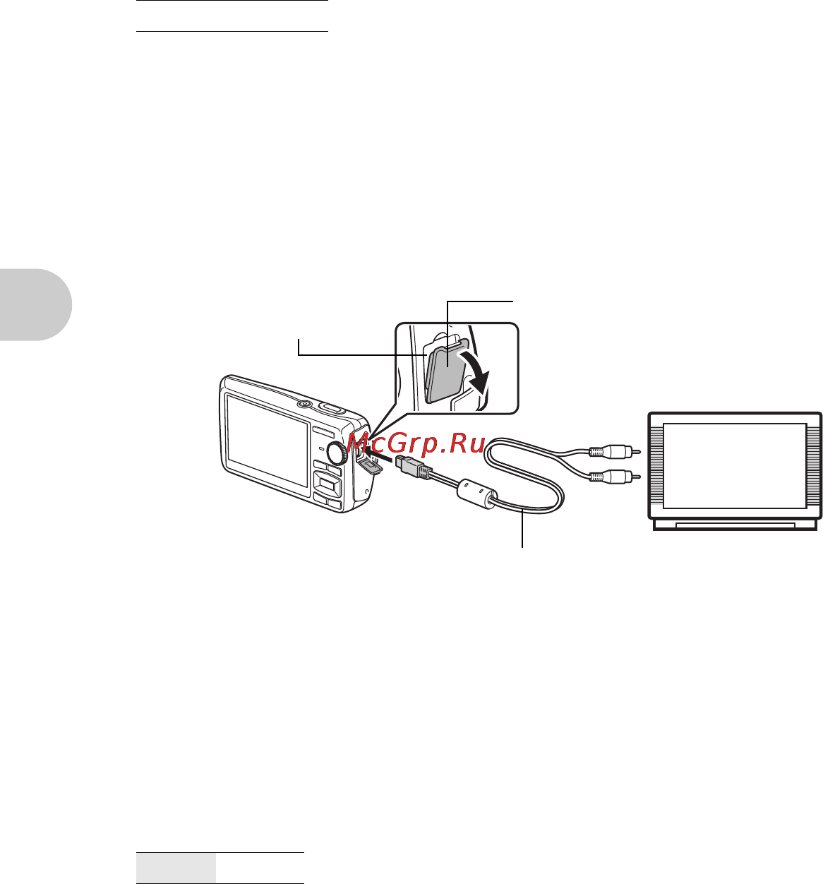 Olympus MJU-820 [38/81] Воспроизведение снимков через тв
