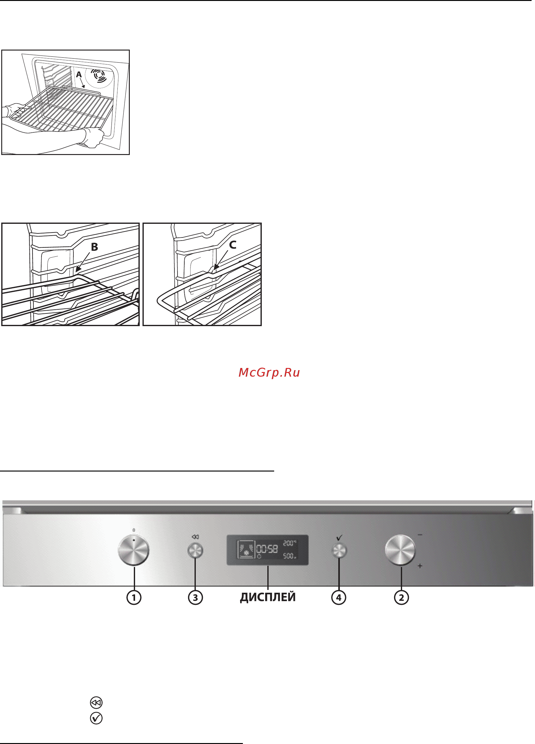 Whirlpool AKZM 750 IX [10/23] Список функций режимов