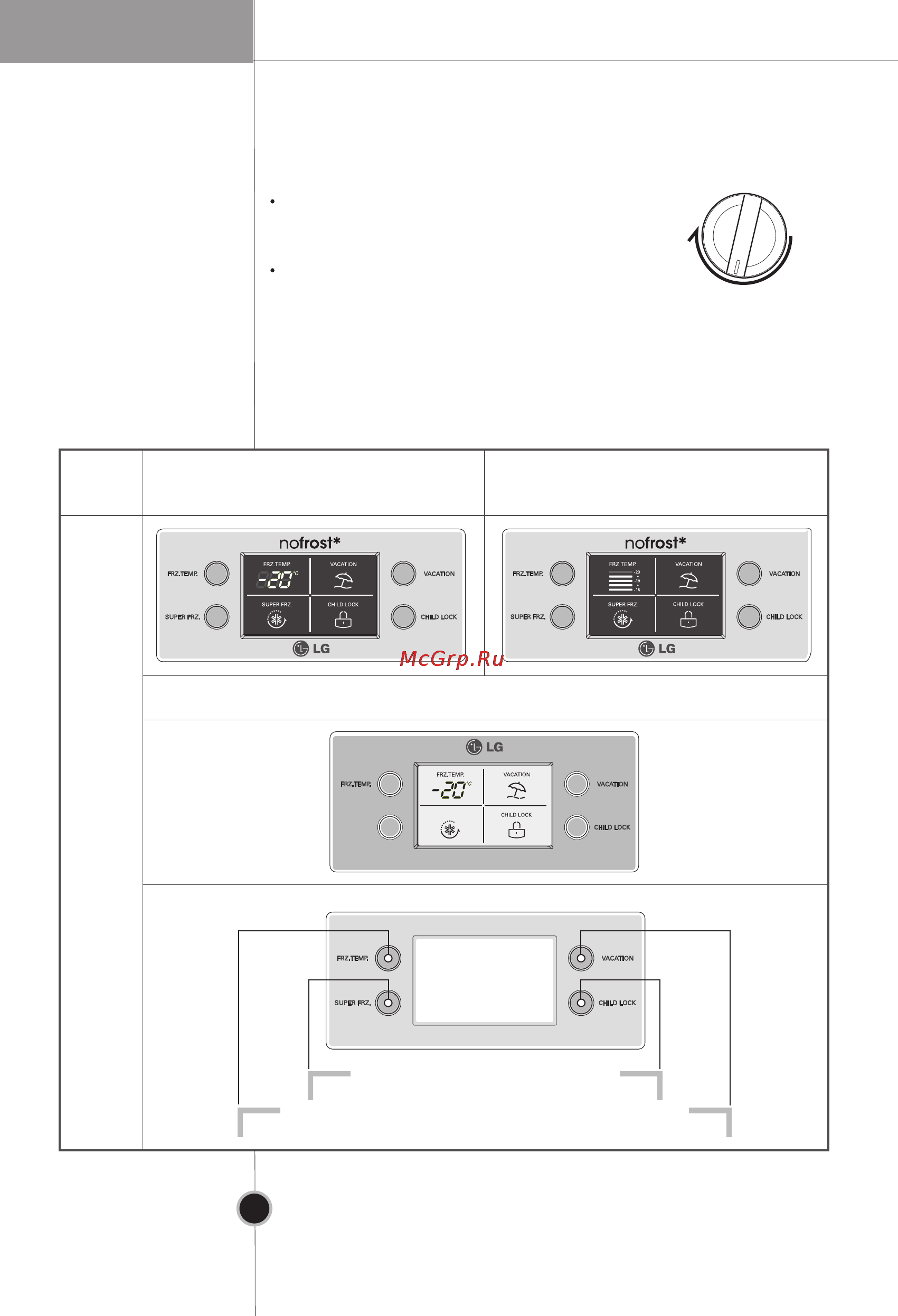 LG GA-B409BVQA [74/92] Temp control