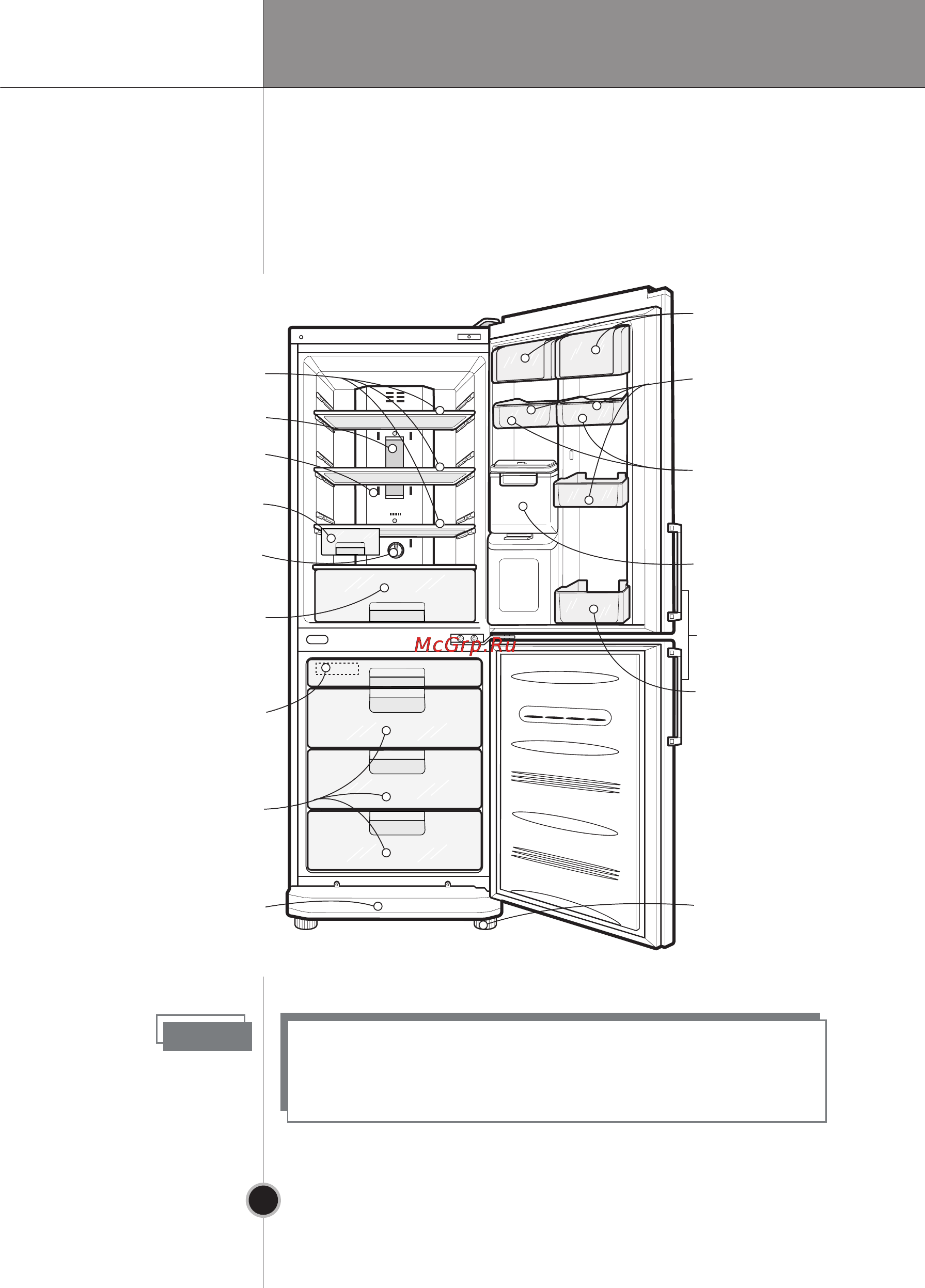 LG GA-B409PLQA [43/64] Identification of parts