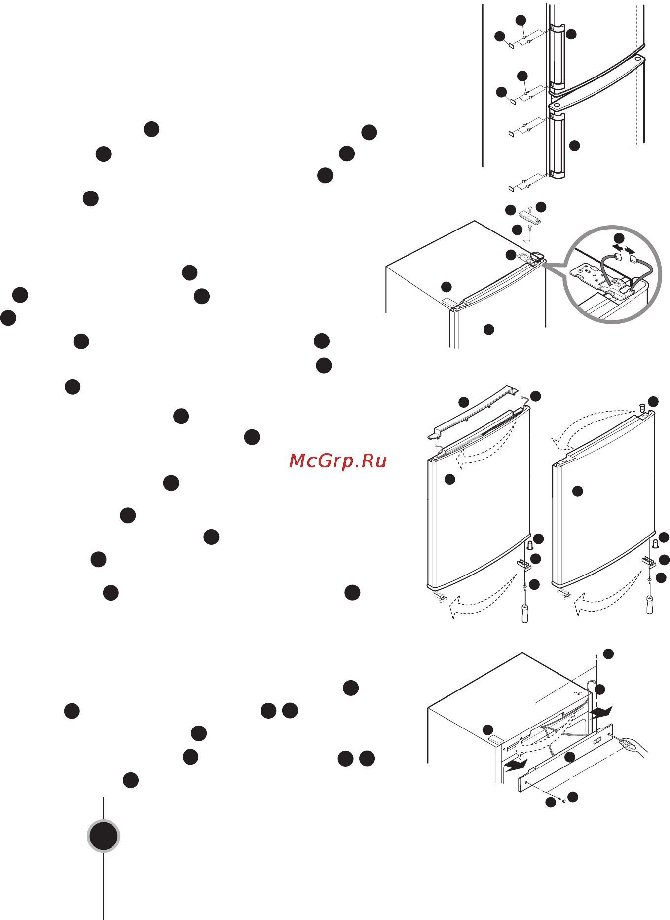 LG GA-B409PLQA [61/64] How to reverse the door