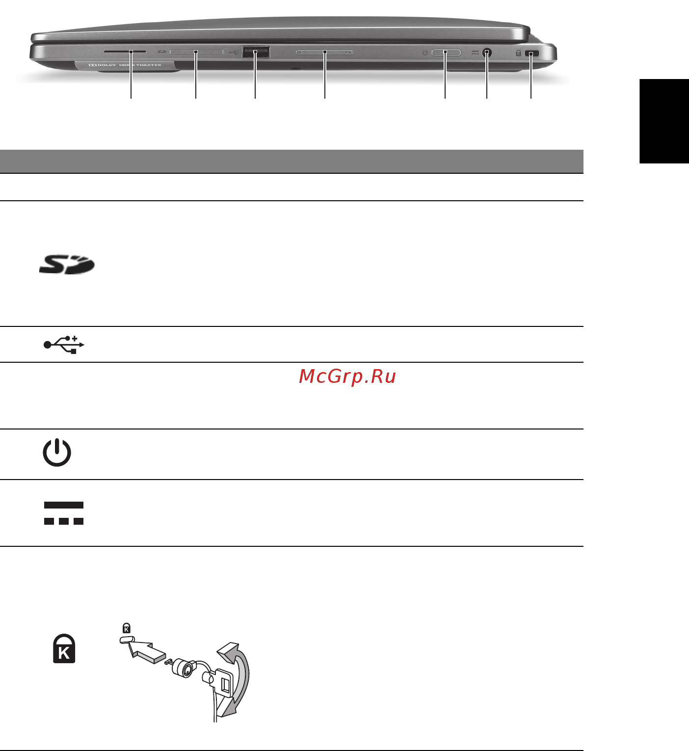 Acer R7-571G-53336G75ass [7/10] Вид справа