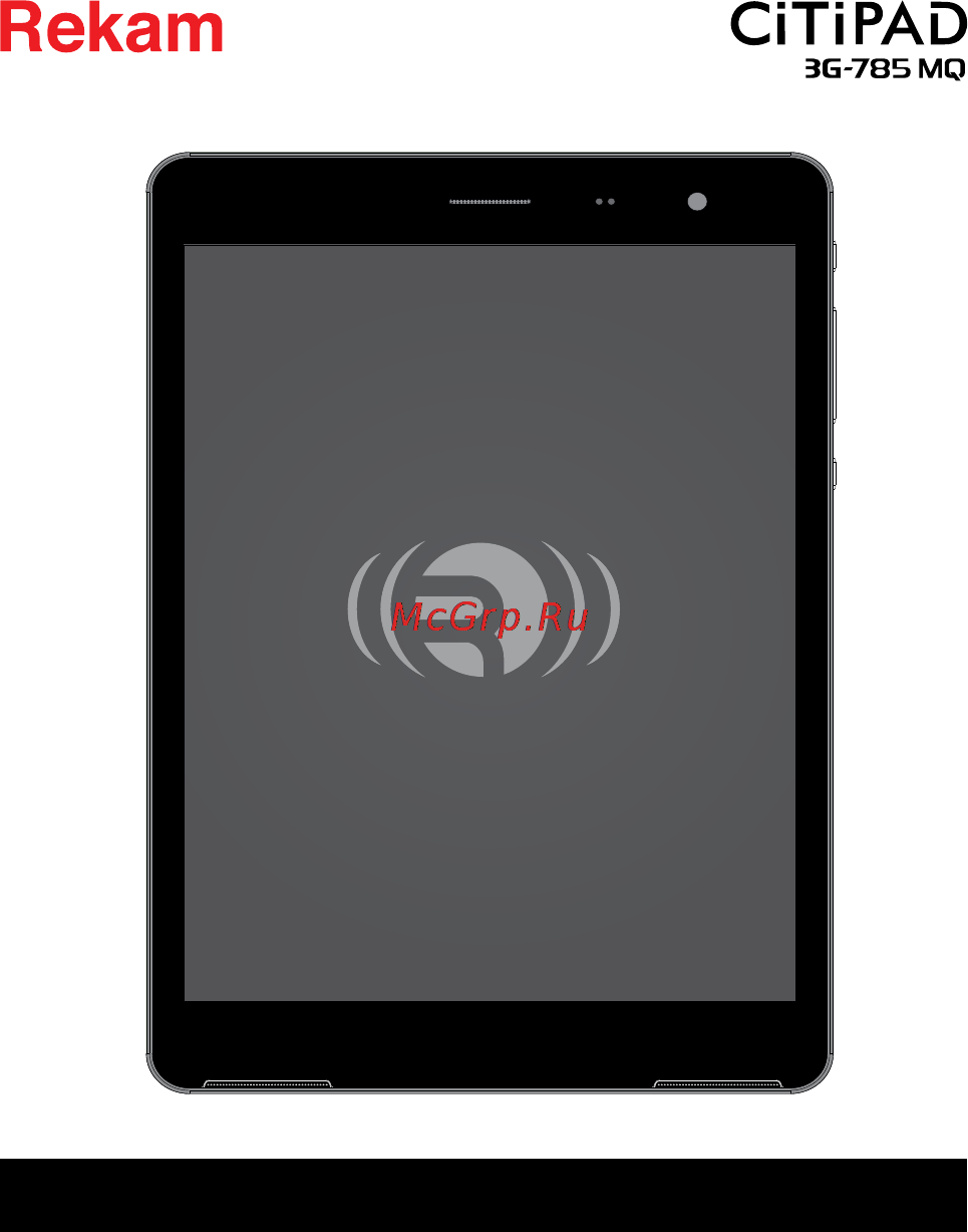 Rekam Citipad 3G-785MQ [39/72] User manual