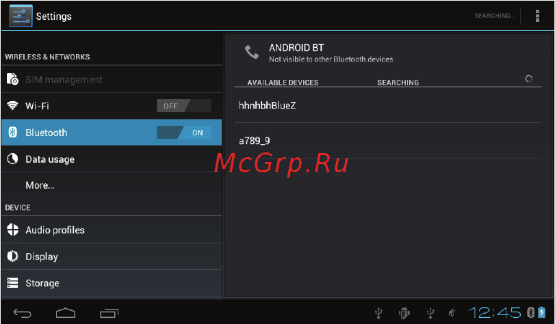 Rekam Citipad L-700 3G [61/72] Bluetooth
