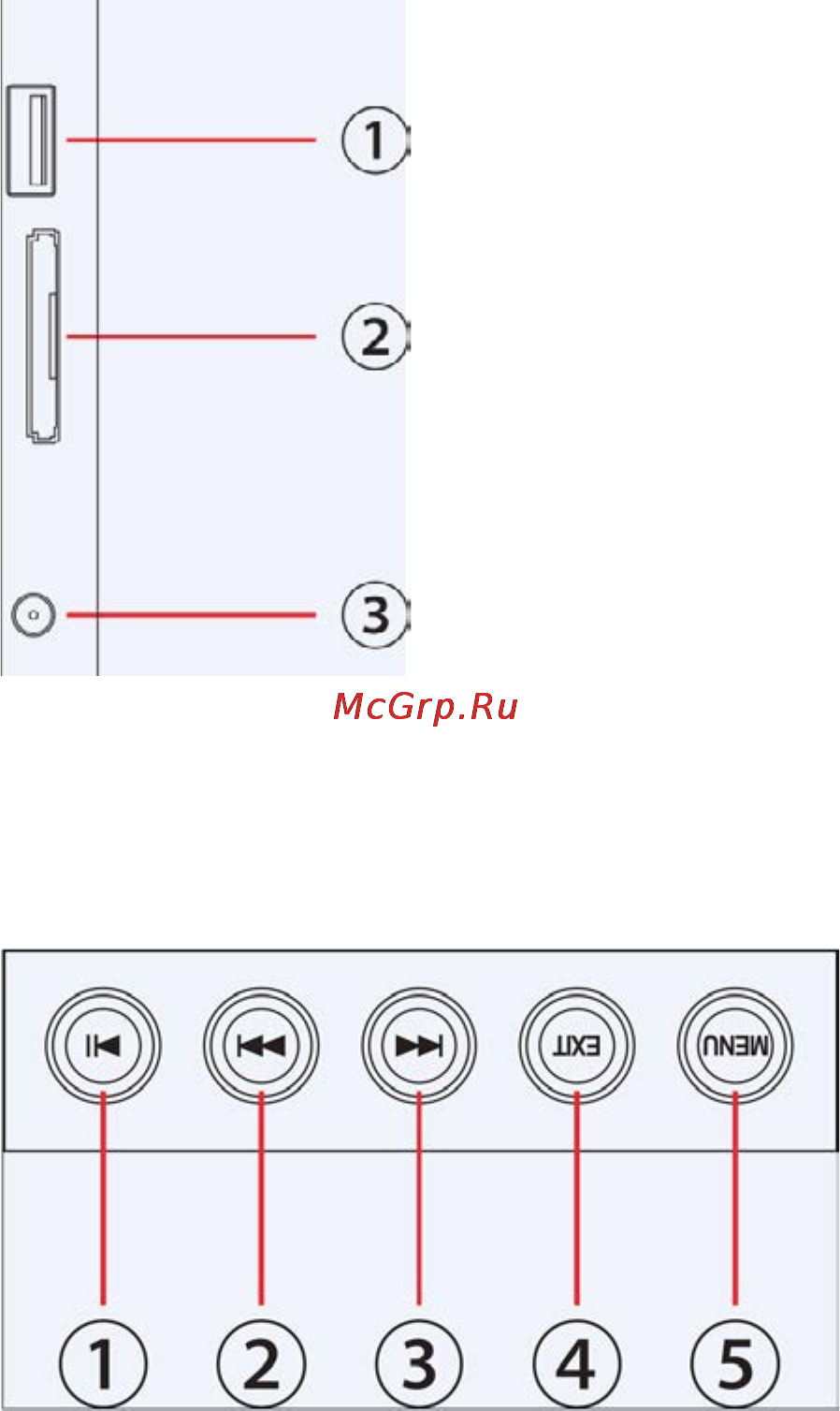 Rekam DejaView G701 [19/28] Product diagram