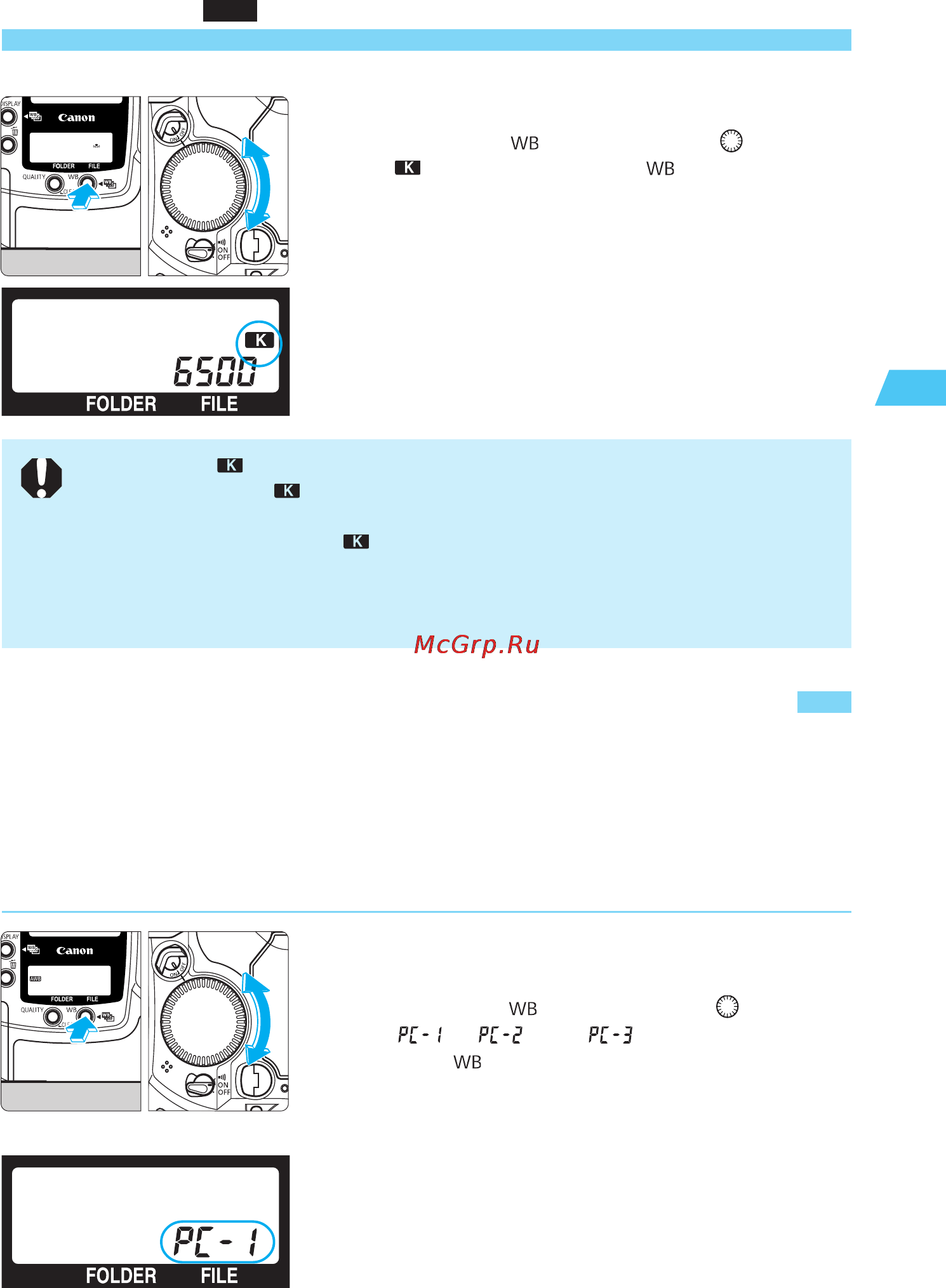 Canon EOS 1 DS [45/176] Выбор персонального баланса белого