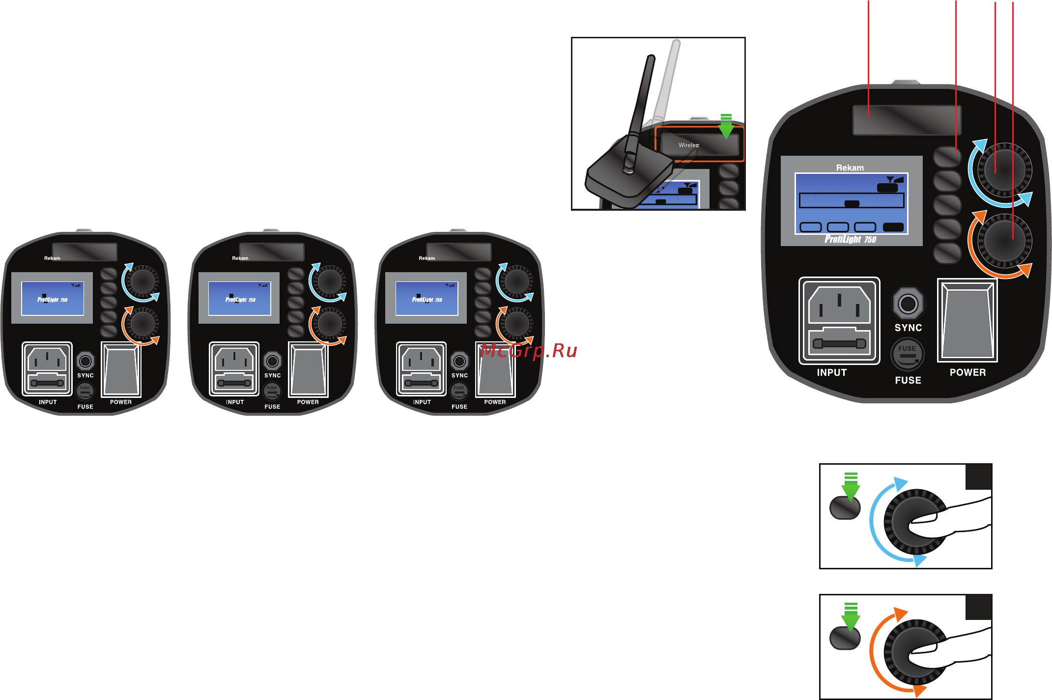 Rekam Profifi Light 750 [13/16] Cel snd pro