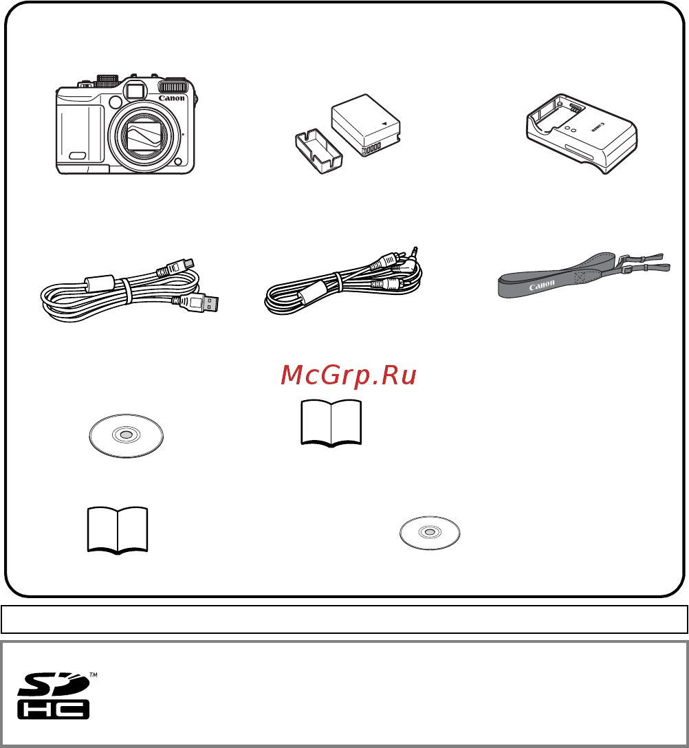 Canon POWERSHOT G10 [2/36] Меры предосторожности