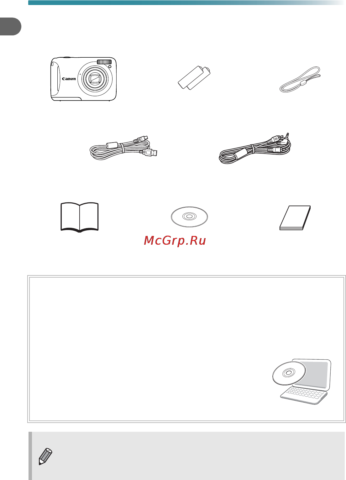 Canon POWERSHOT A490 [2/131] Использование руководств