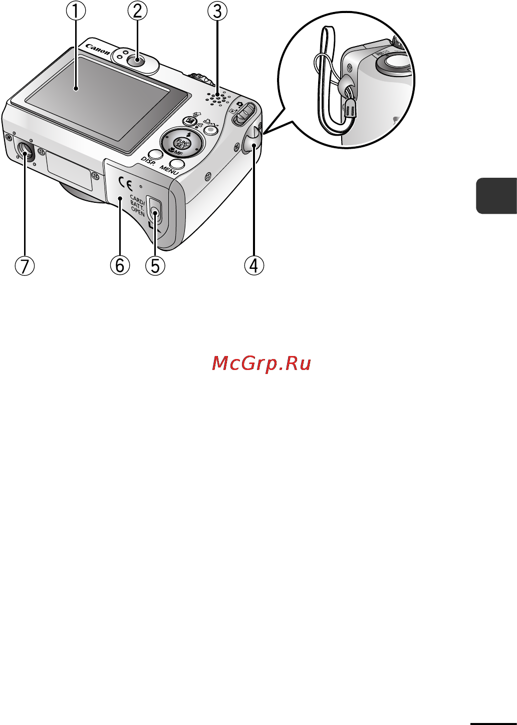 Canon A540 [15/140] Вид сзади