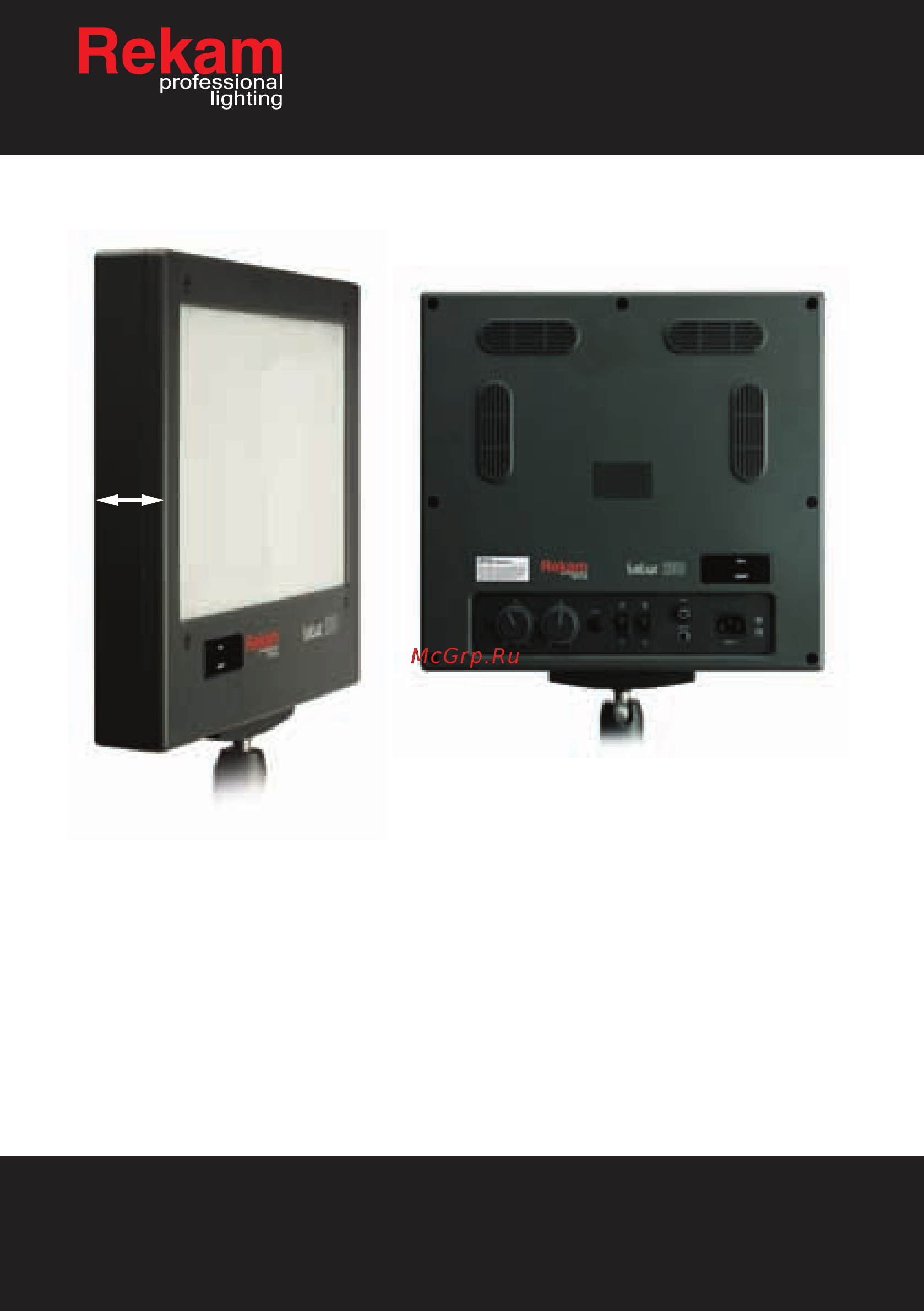 Rekam SlimLight Инструкция по эксплуатации онлайн