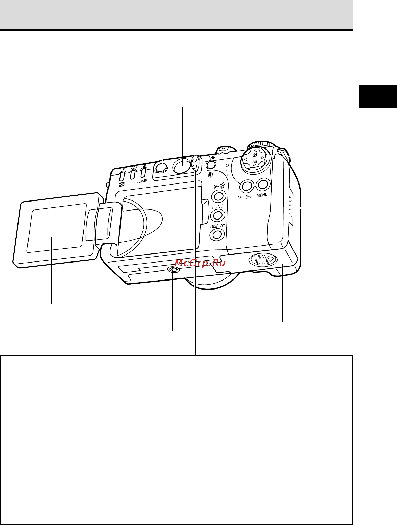 Canon POWERSHOT G5 [17/216] Вид сзади снизу