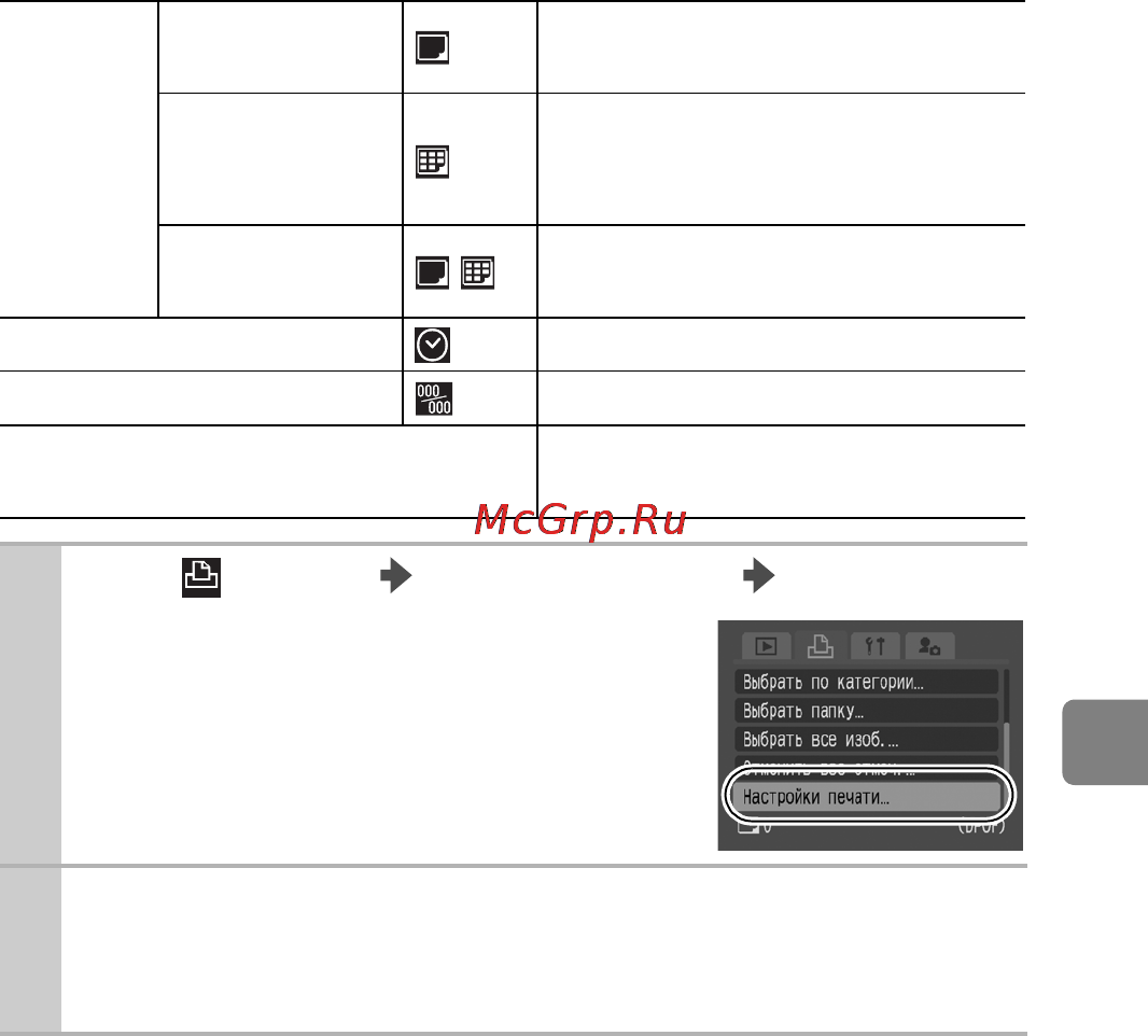 Canon POWERSHOT S5 IS [139/202] Установка стиля печати
