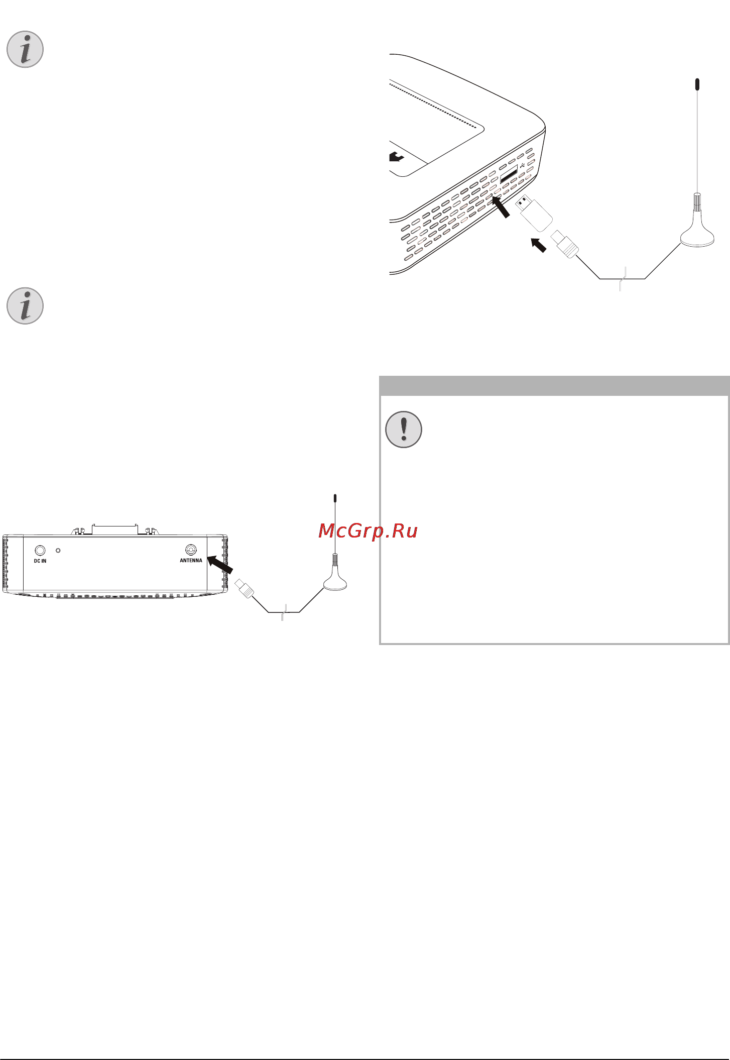 Philips PPX3610 [30/44] Подключение антенны