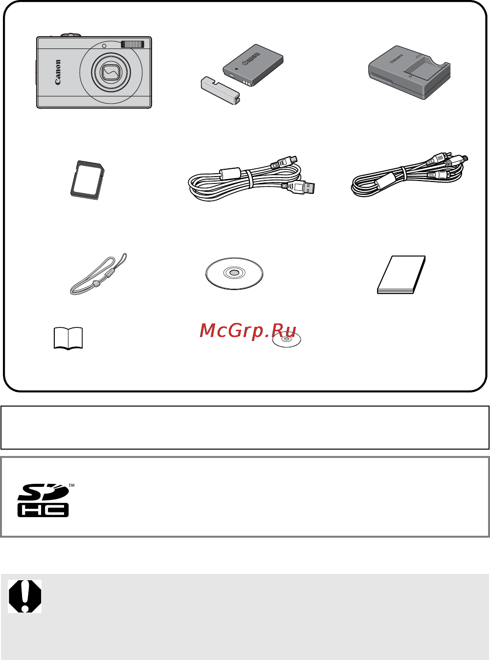 Canon IXUS 90 IS [2/262] Проверка комплектности