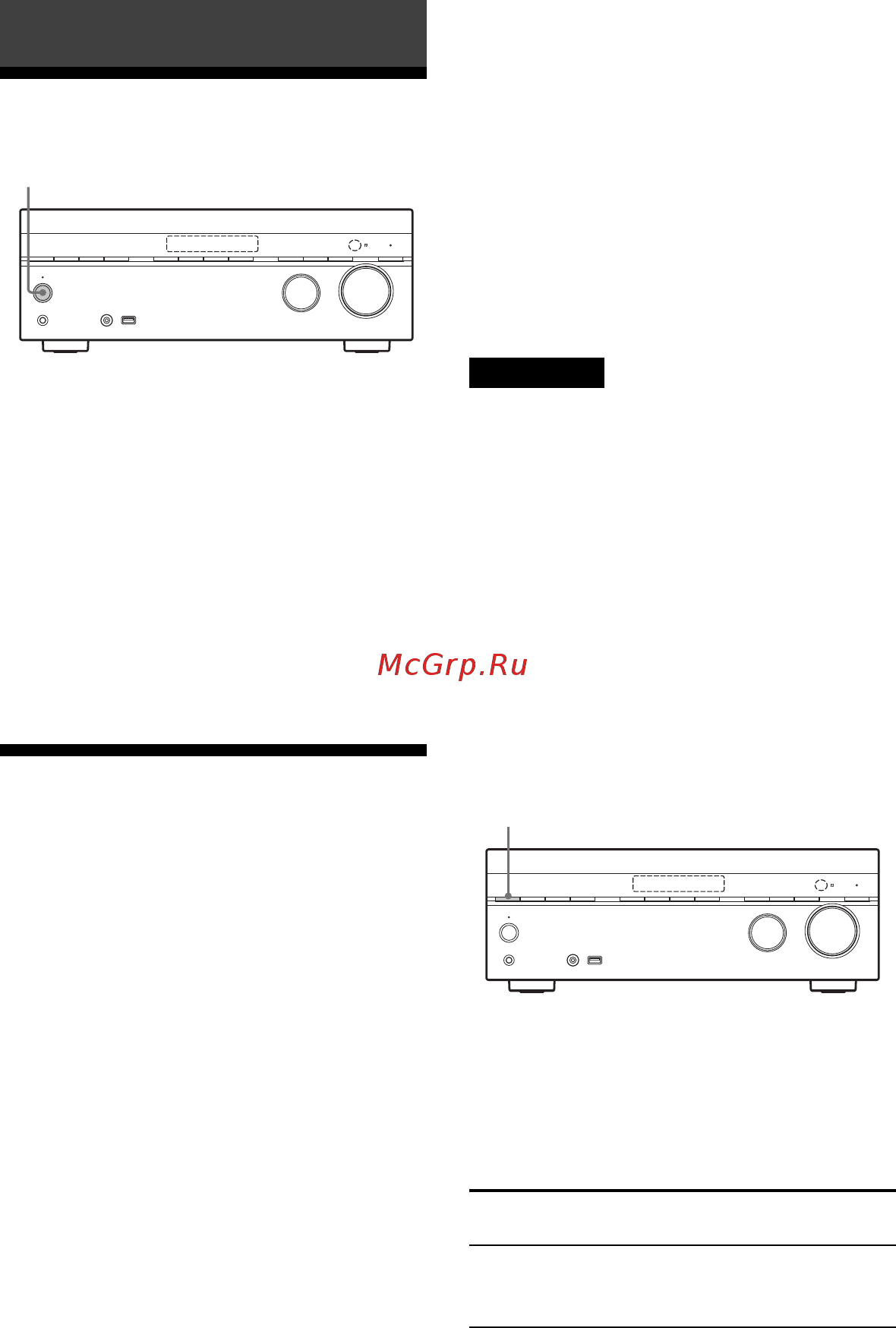 Sony STR-DH740//M [30/96] Включение ресивера