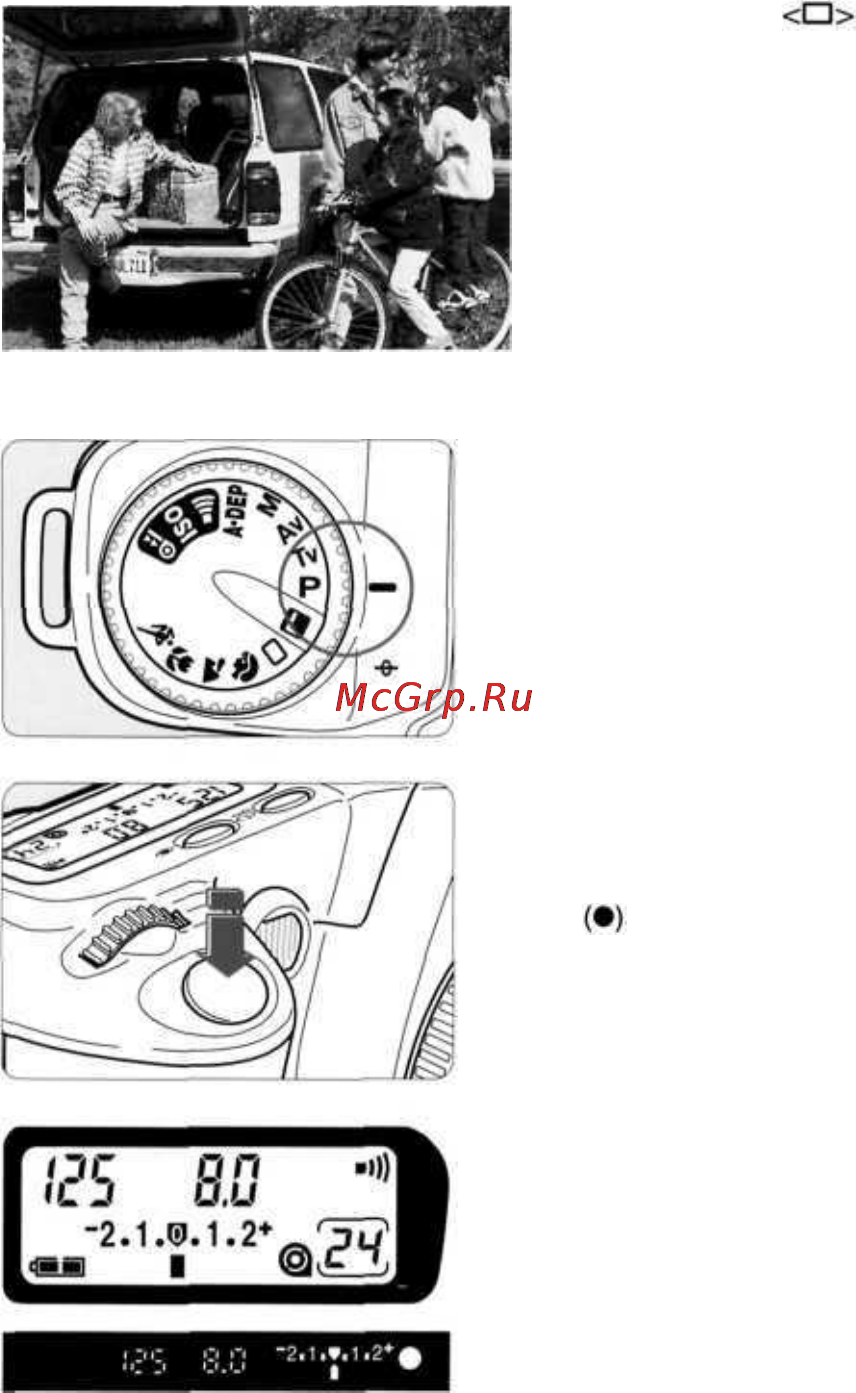 Canon EOS 3000 [36/72] Нажмите на кнопку спуска затвора наполовину чтобы сфокусироваться