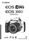 Canon EOS 300D Инструкция по эксплуатации