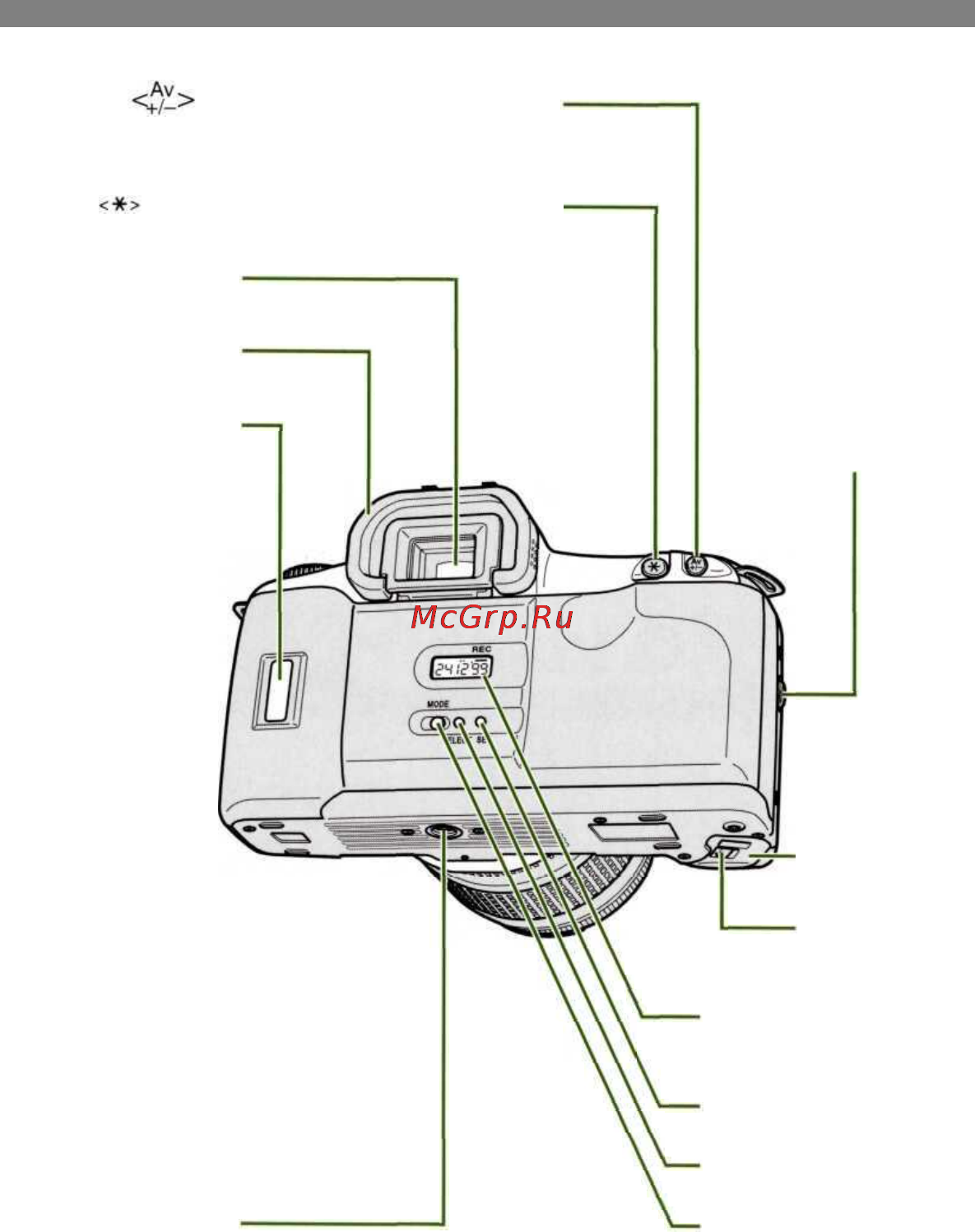 Canon EOS 300QD [11/75] Наглазник