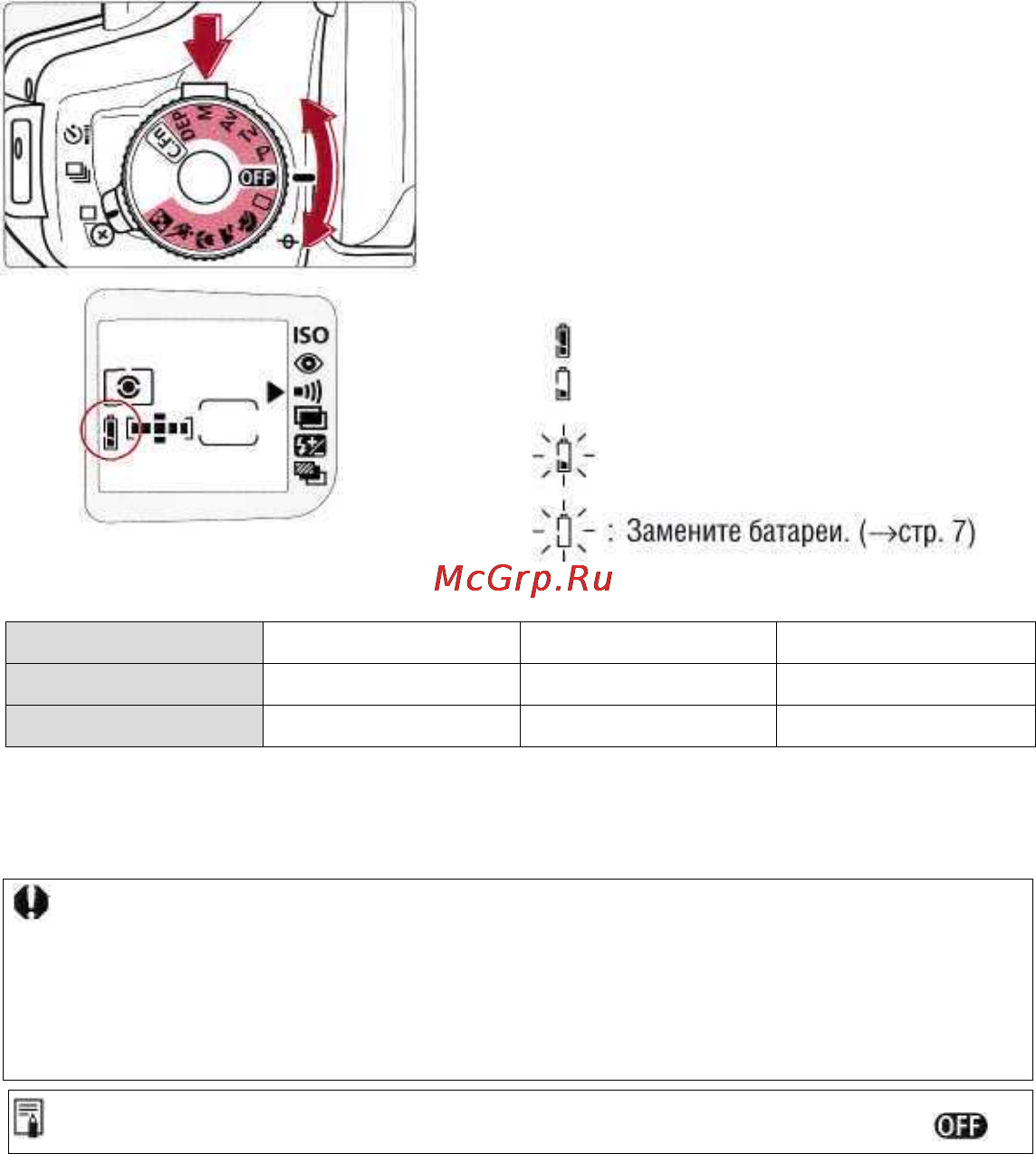 Canon EOS 33 DATE [18/104] Проверка уровня заряда батарей
