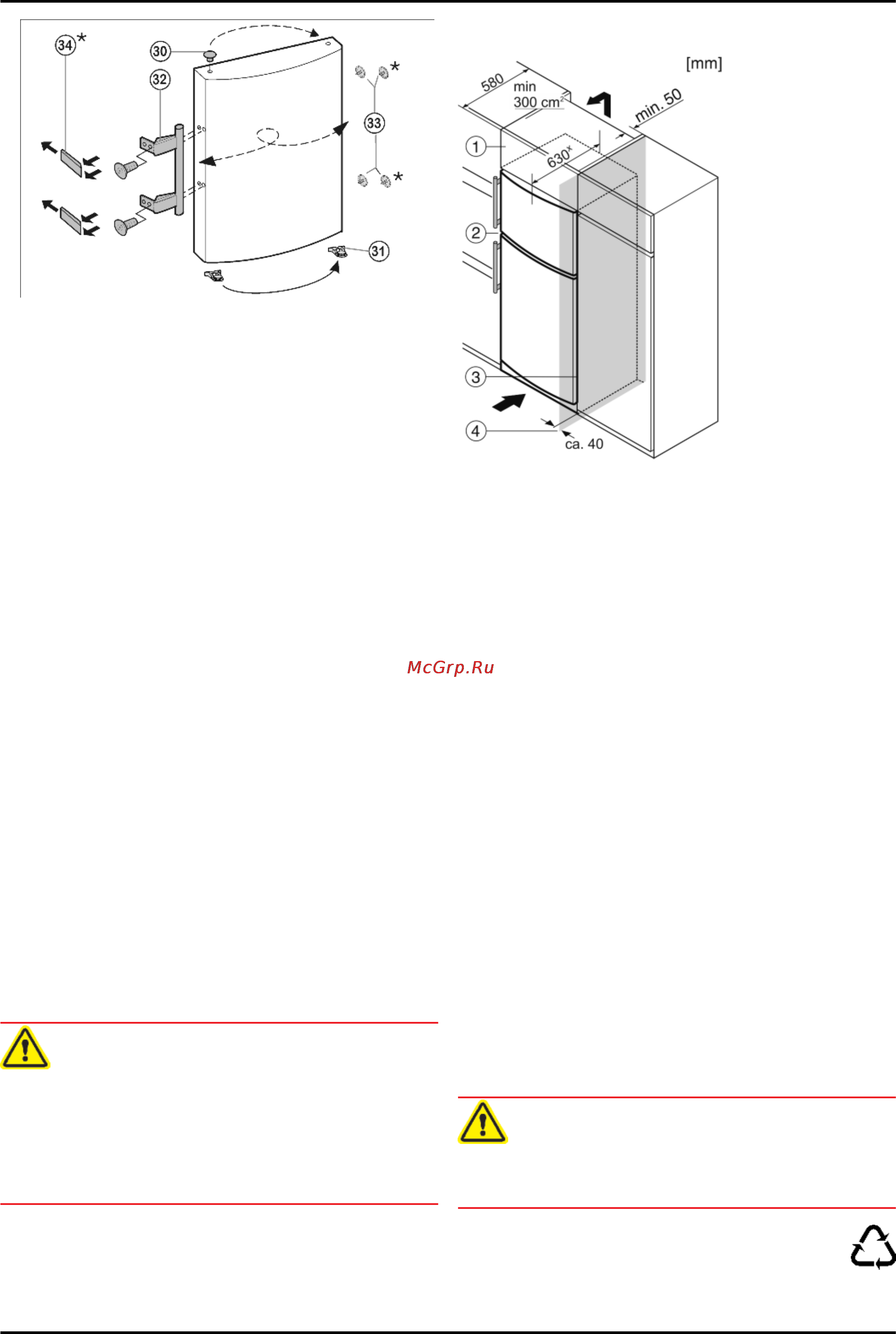 Liebherr CTN 3663-20 [8/16] Монтаж нижней двери