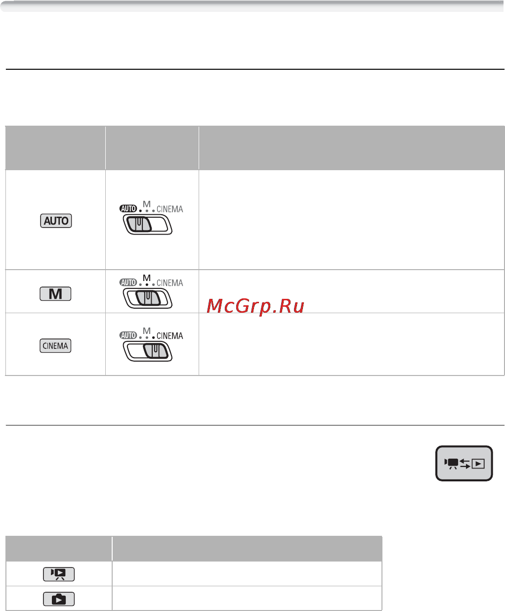 Canon LEGRIA HF M406 [27/204] Воспроизведение